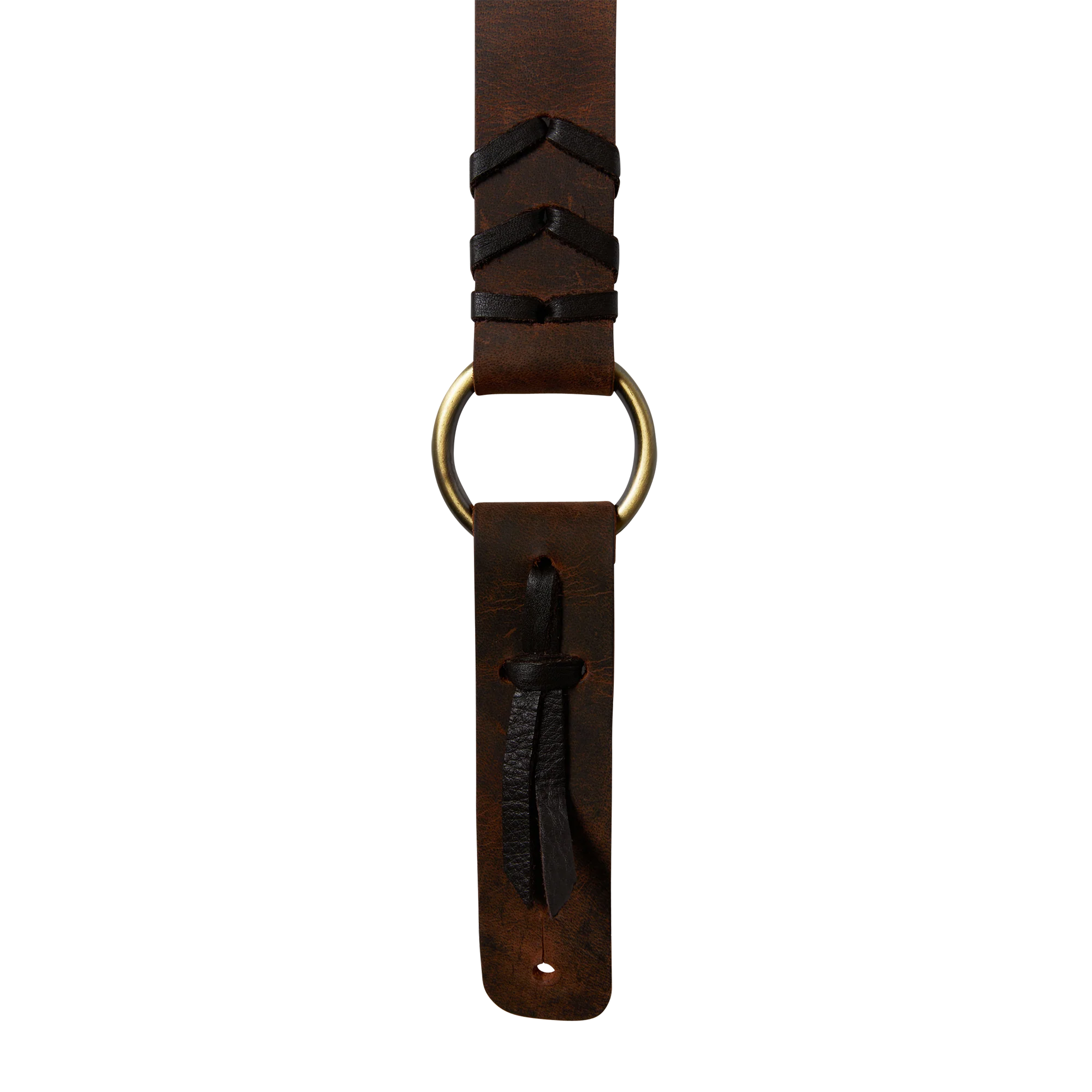 Billy Reid x Gibson Guitar Strap, Brown Leather, Exclusive