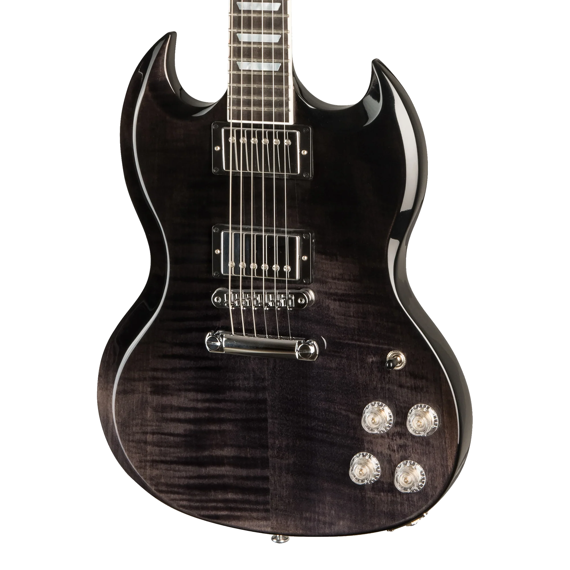 Gibson SG Modern, Trans Black Fade (Gibson Premium Soft Case Included)