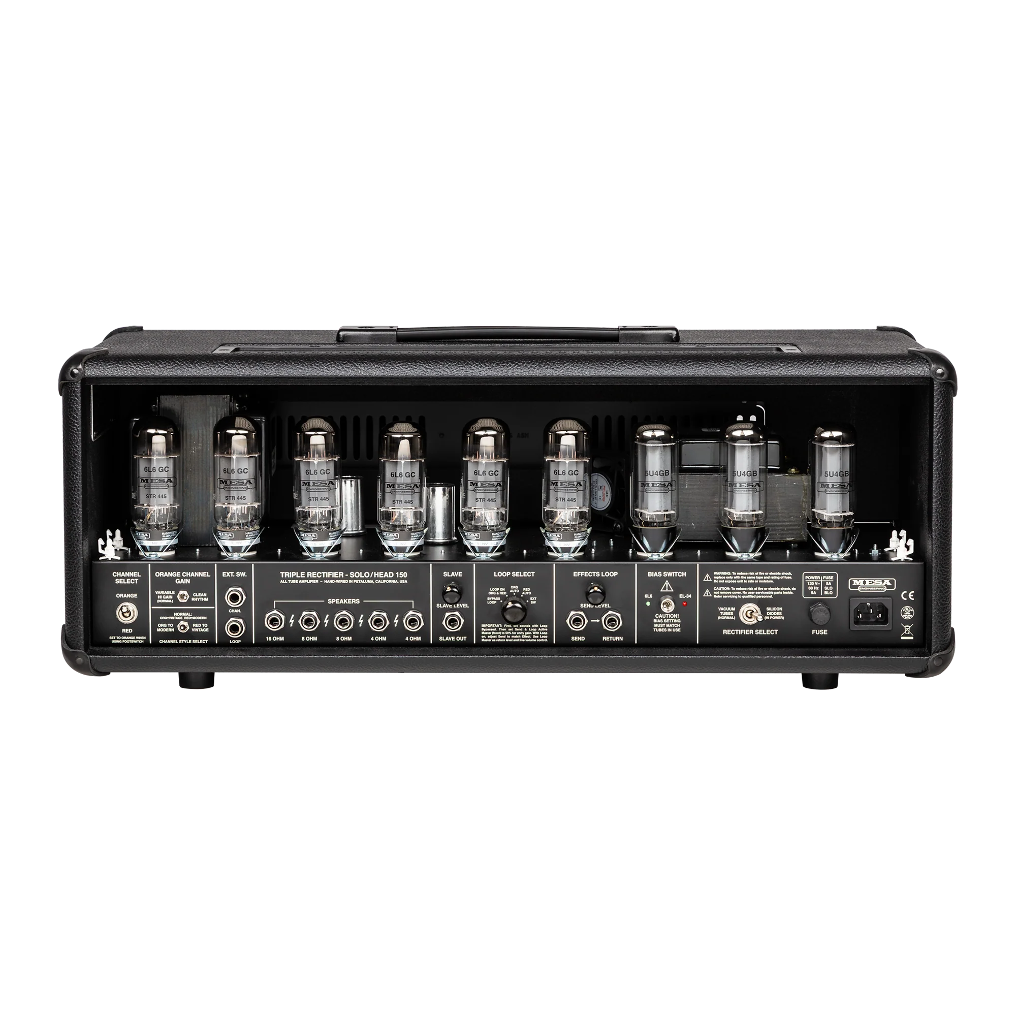 Mesa/Boogie 90s Triple Rectifier, Black Bronco, EU