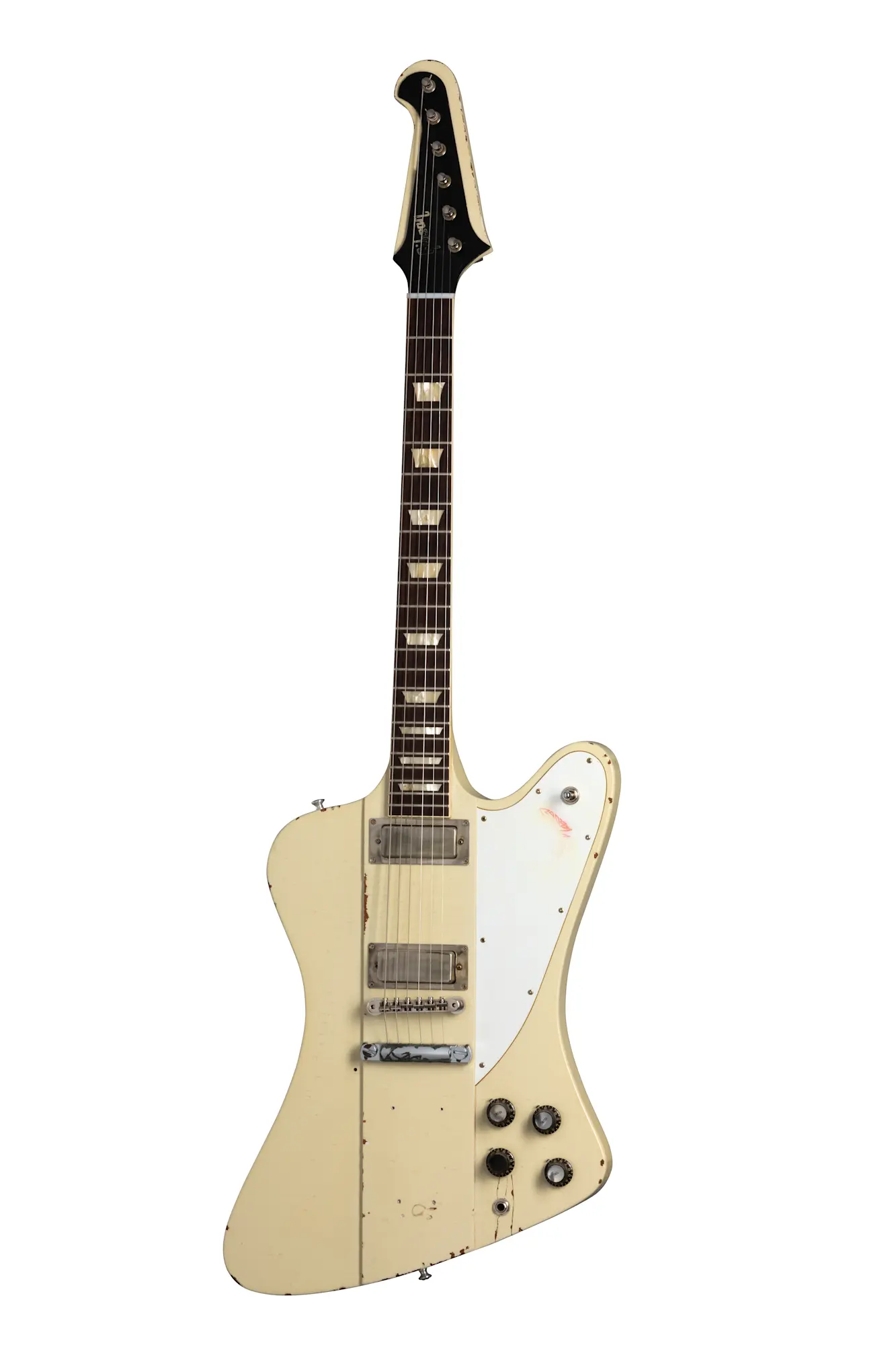 Gibson Custom Johnny Winter 1964 Firebird V, Polaris White