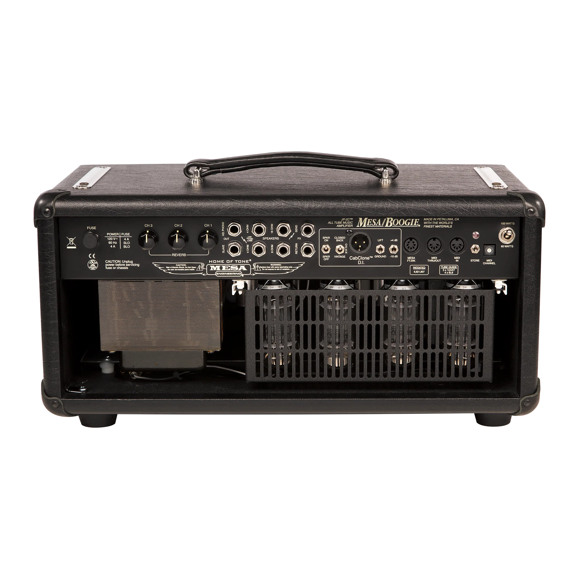 Mesa/Boogie JP-2C Head, Black Taurus