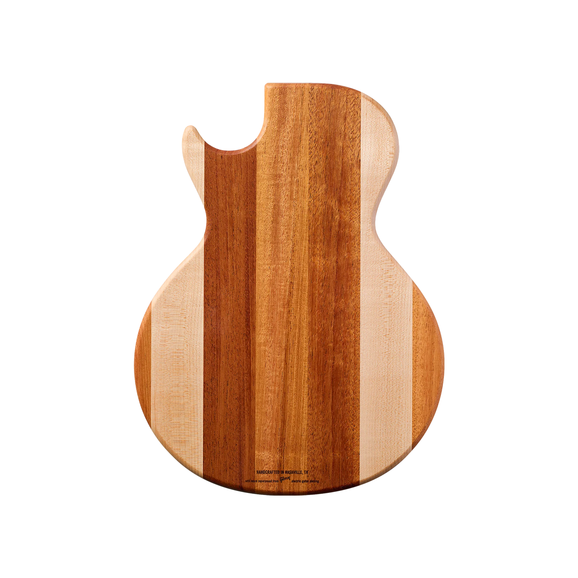 Gibson Multi-Wood Les Paul Cutting Board, Face Grain, Exclusive