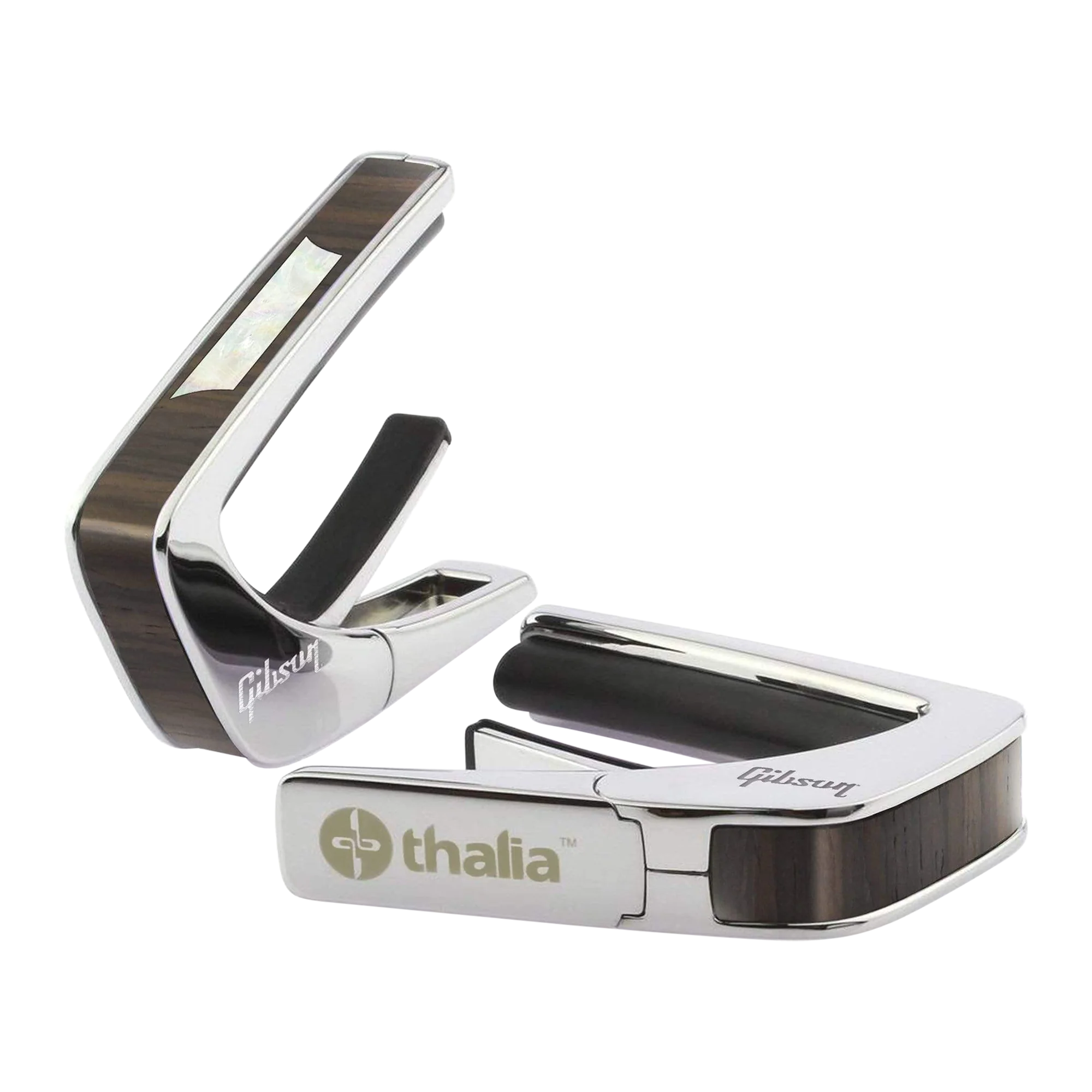 Gibson Trapezoid Rosewood Capo, Chrome, Exclusive