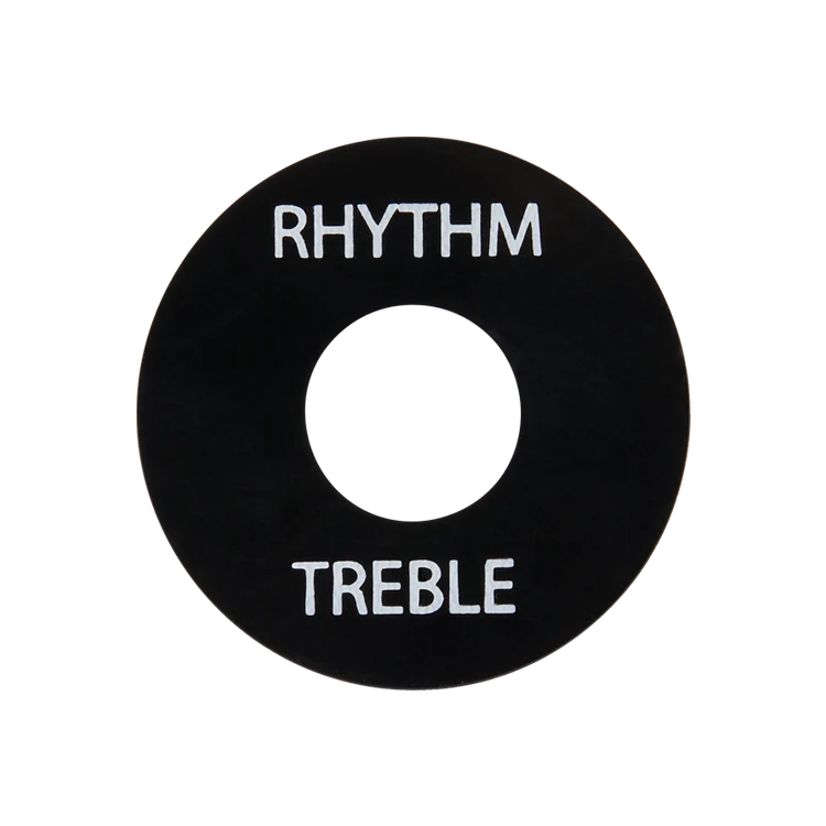 Gibson Toggle Switch Washer, Black with White