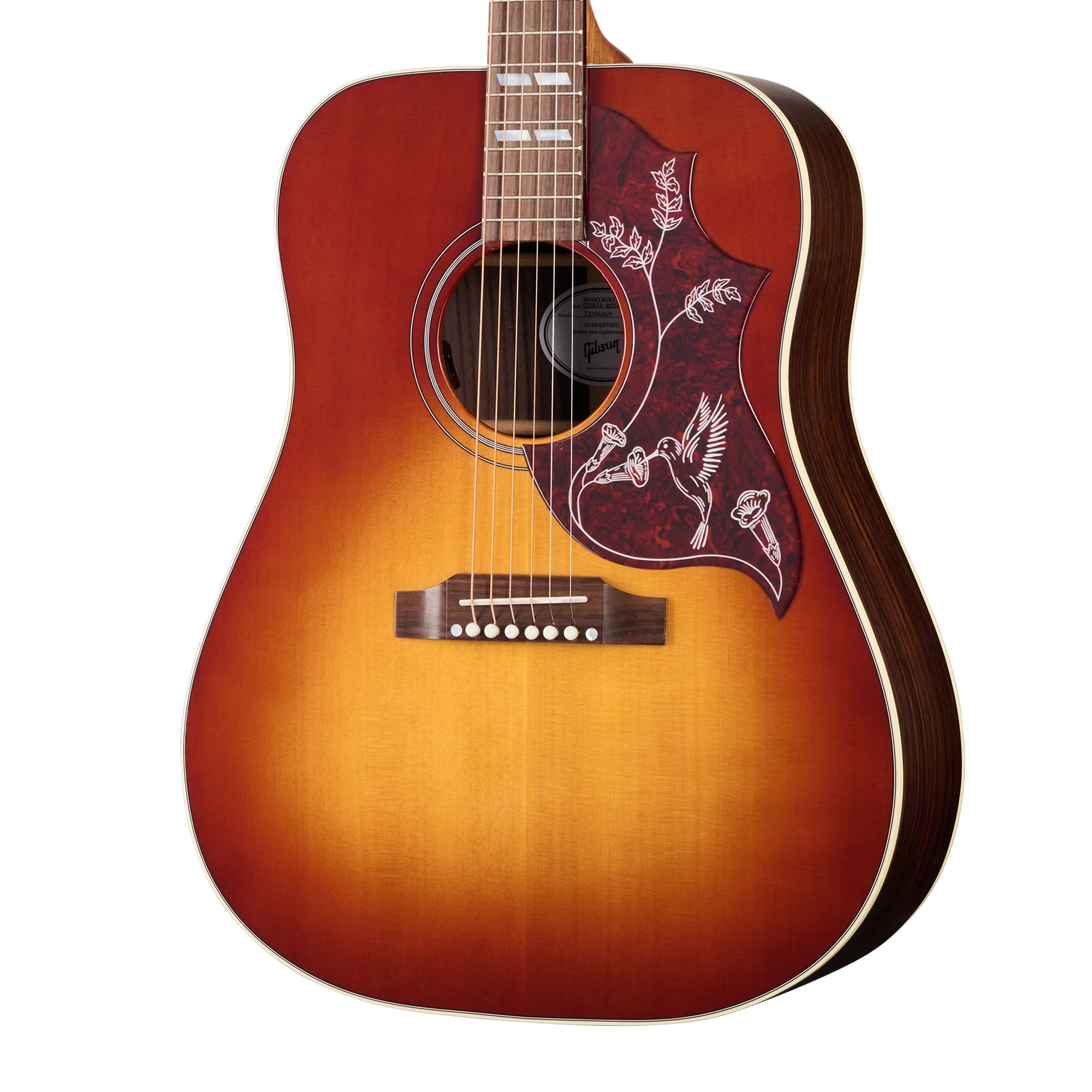 Gibson Hummingbird Studio Rosewood, Rosewood Burst