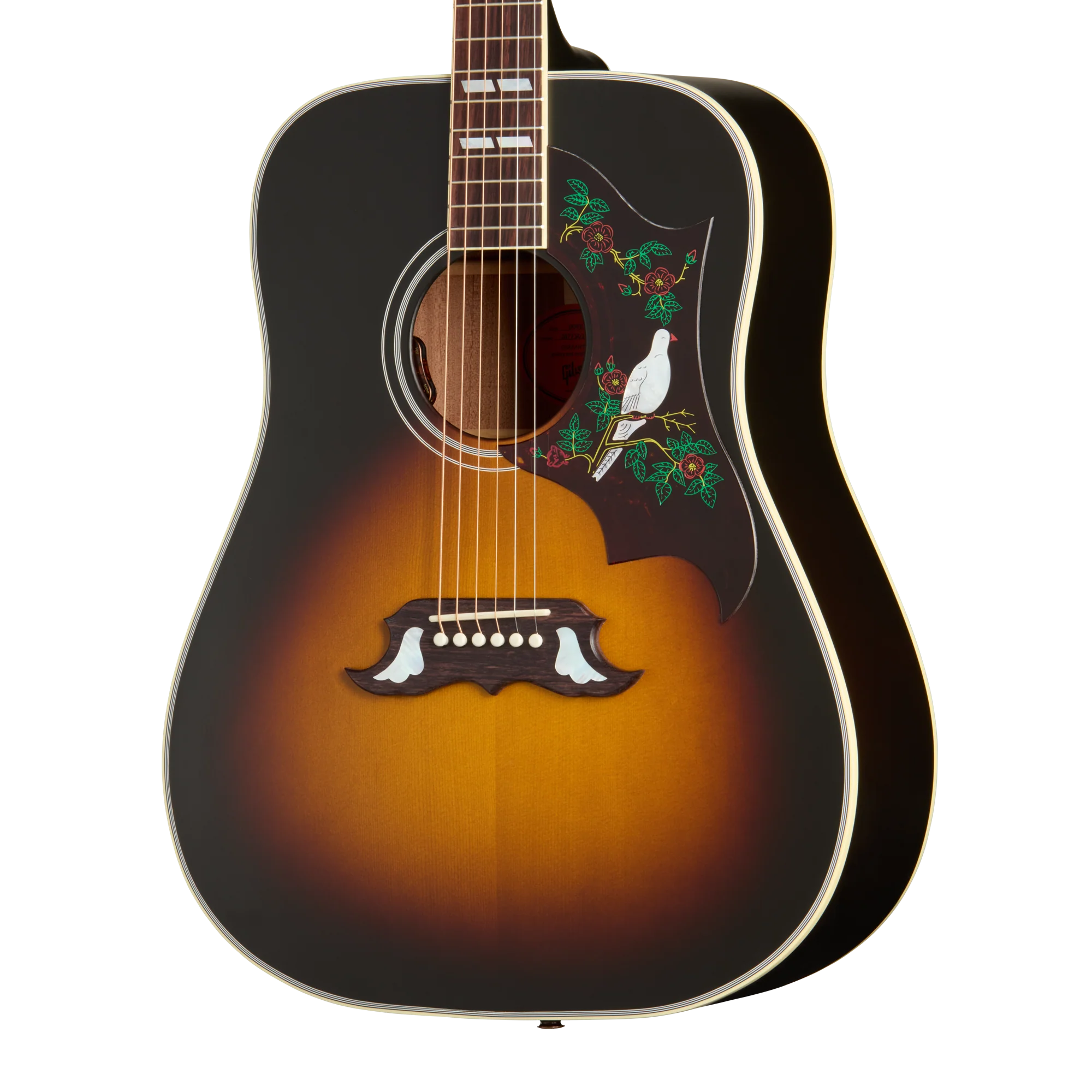 Gibson Dove Mahogany, Satin Vintage Sunburst