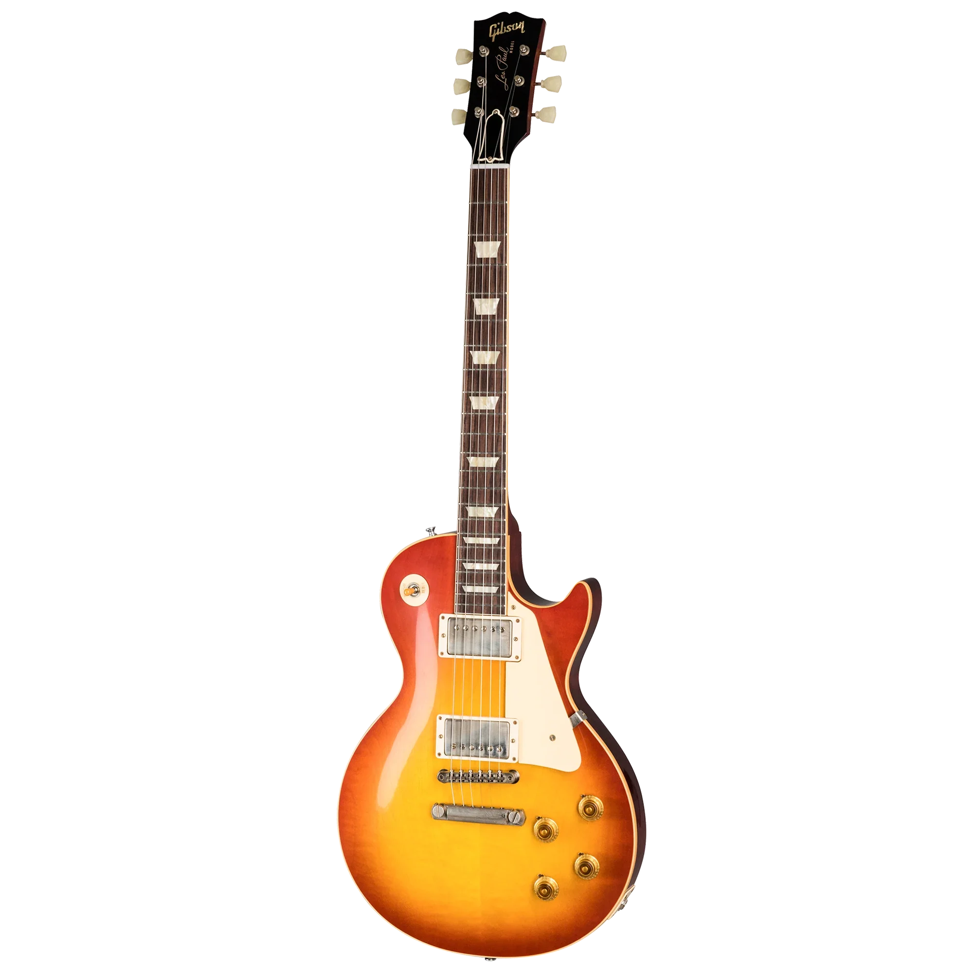 Gibson Custom 1958 Les Paul Standard Reissue, VOS, Washed Cherry Sunburst