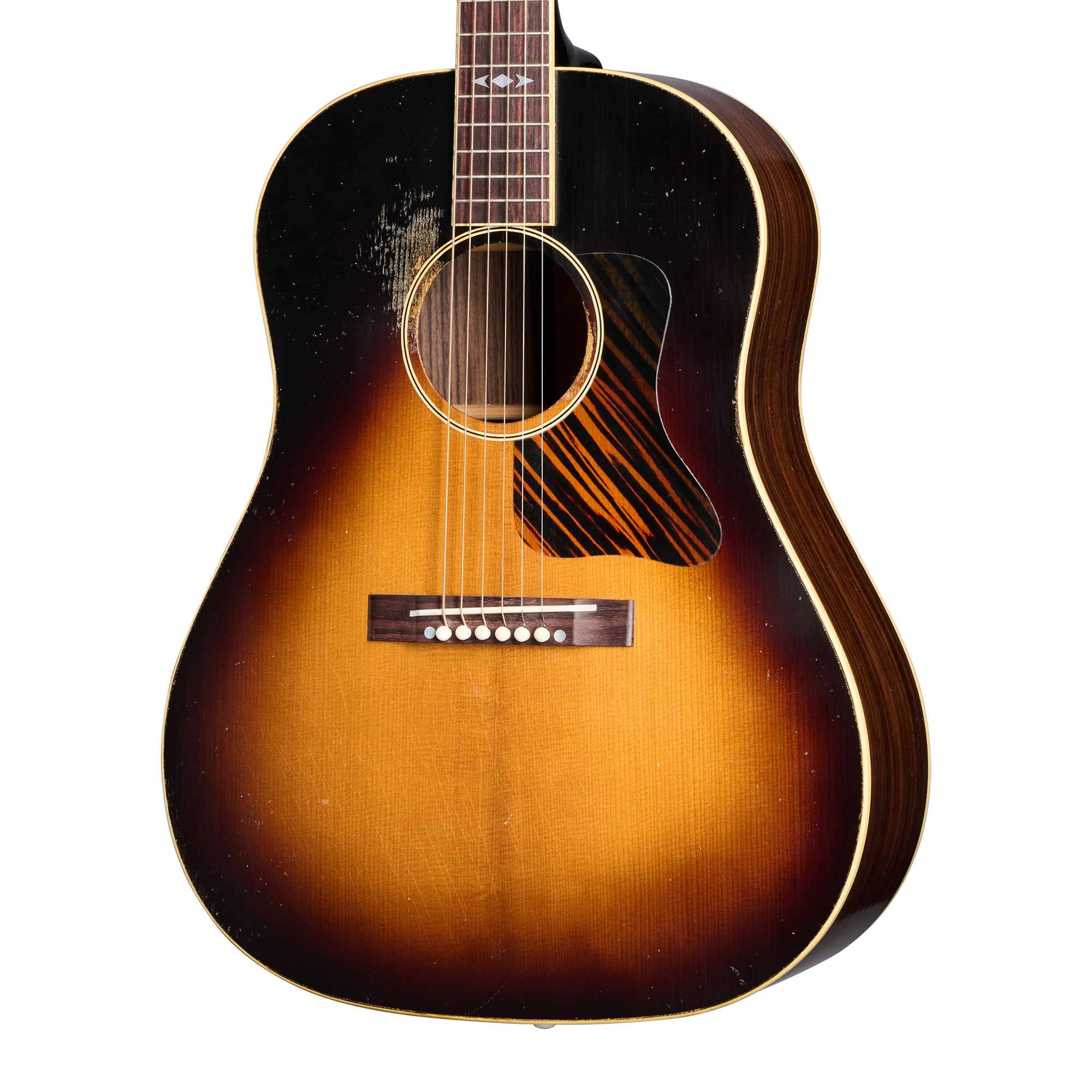 Gibson Custom 1936 Advanced Jumbo Reissue, Heavy Aged, Vintage Sunburst