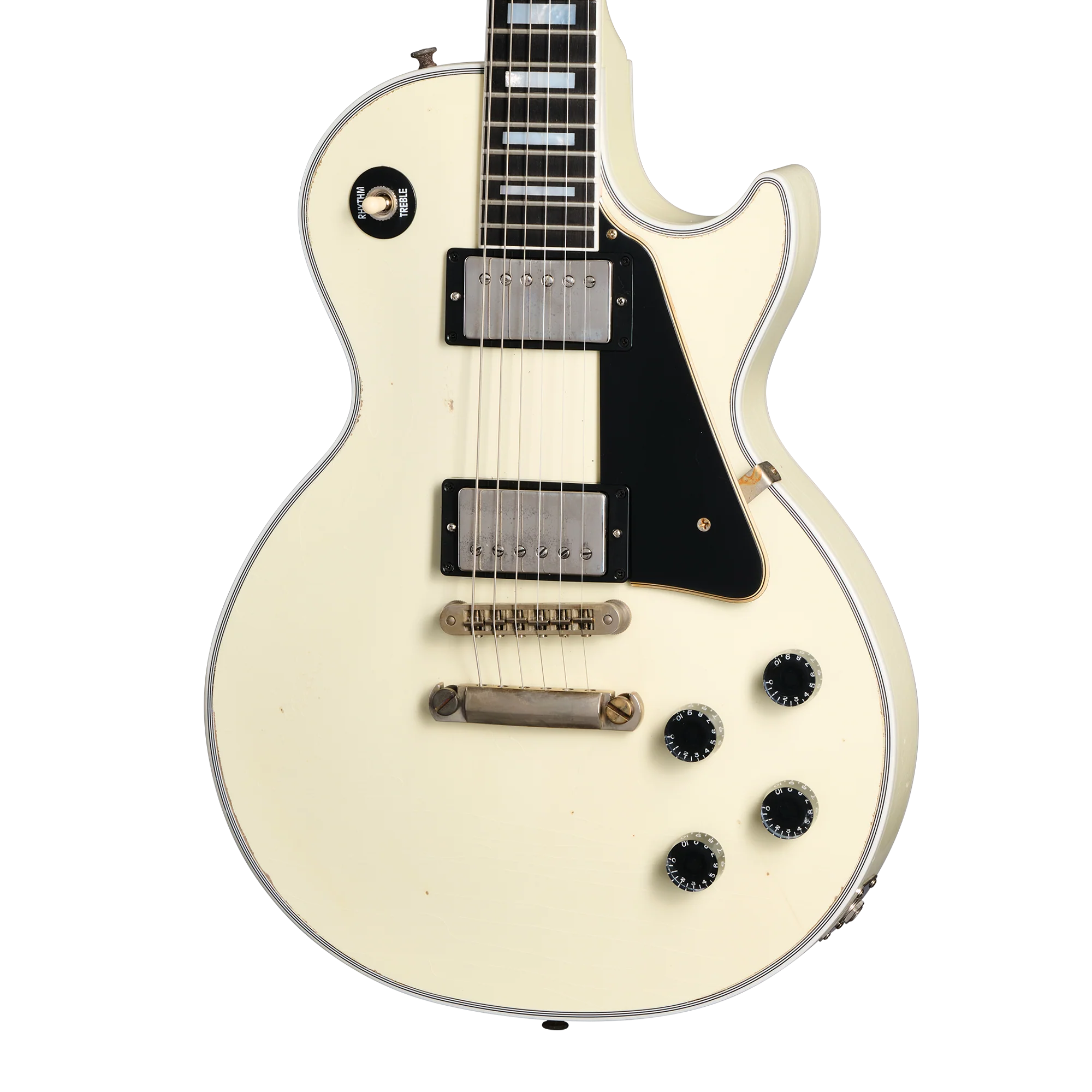 Gibson Custom Les Paul Custom, Heavy Aged, Classic White