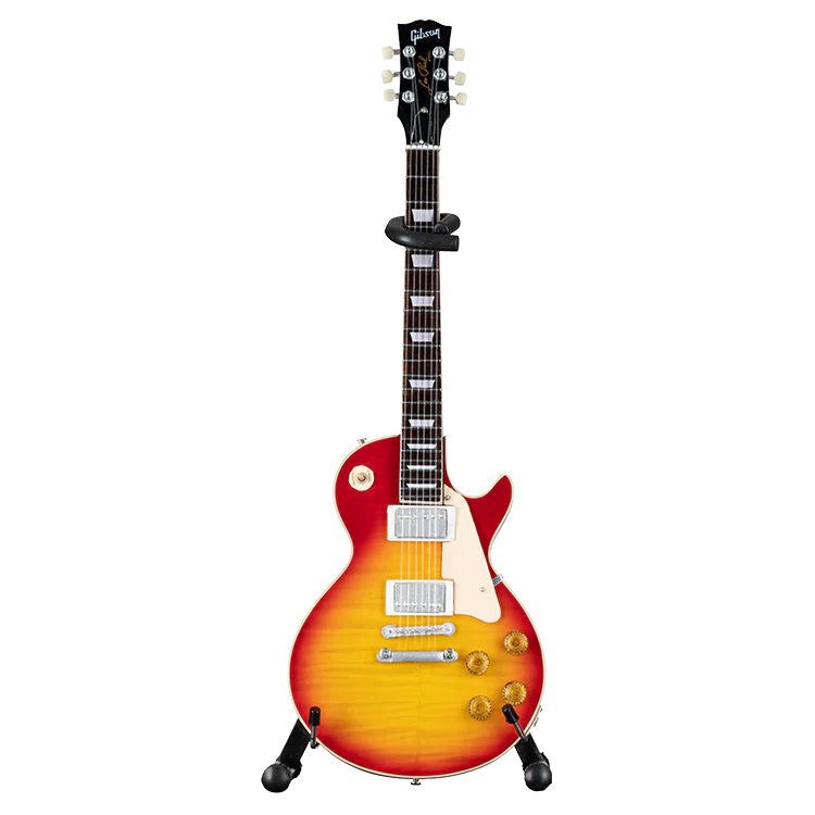 Gibson AXE HEAVEN® Les Paul Standard Cherry Sunburst 1:4 Scale Mini Guitar Model
