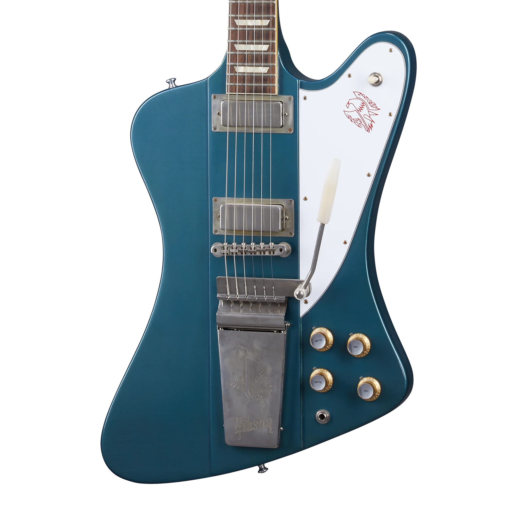 Gibson Custom 1963 Firebird V with Maestro Vibrola, Ultra Light Aged, Pelham Blue