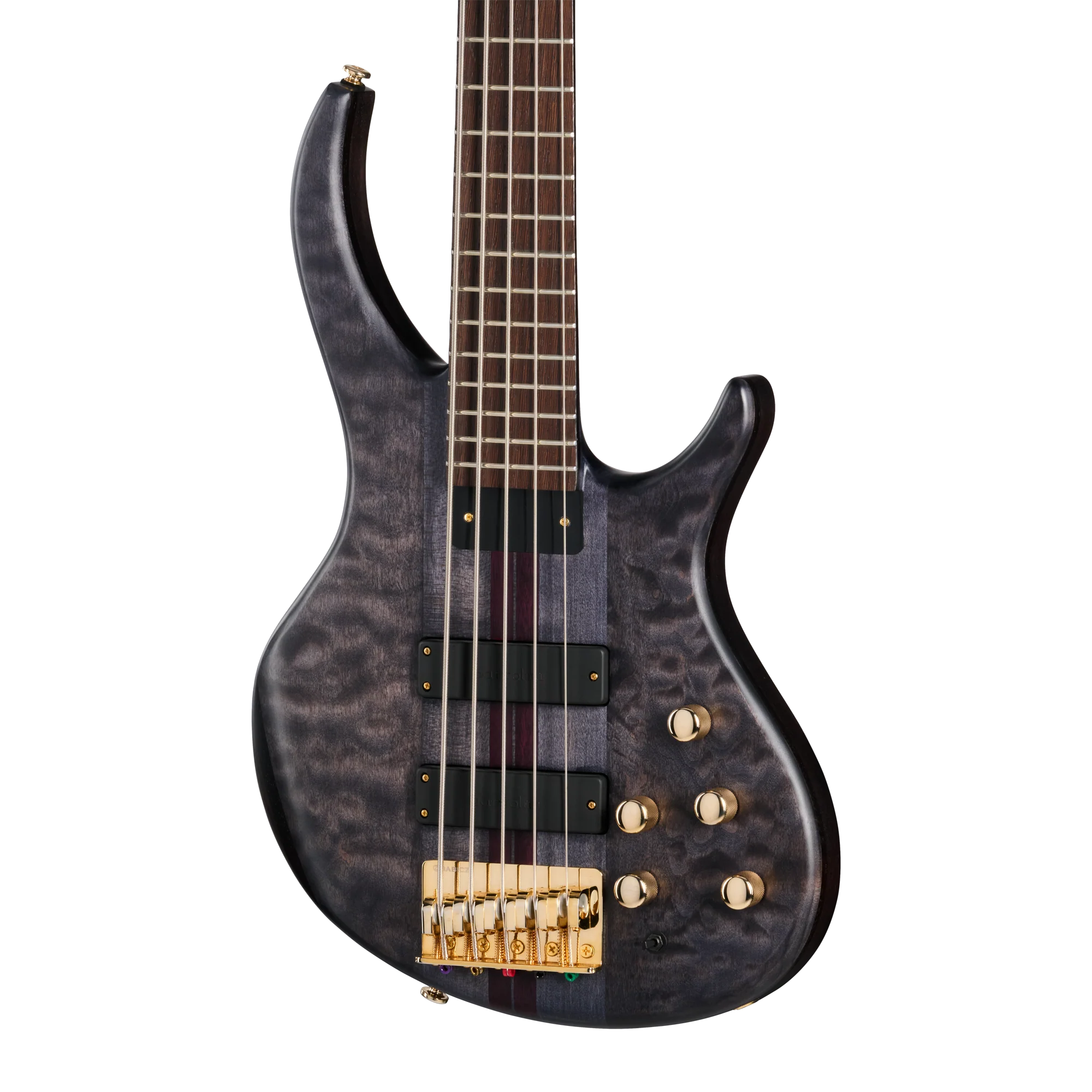 Tobias Classic V, Transparent Black Satin