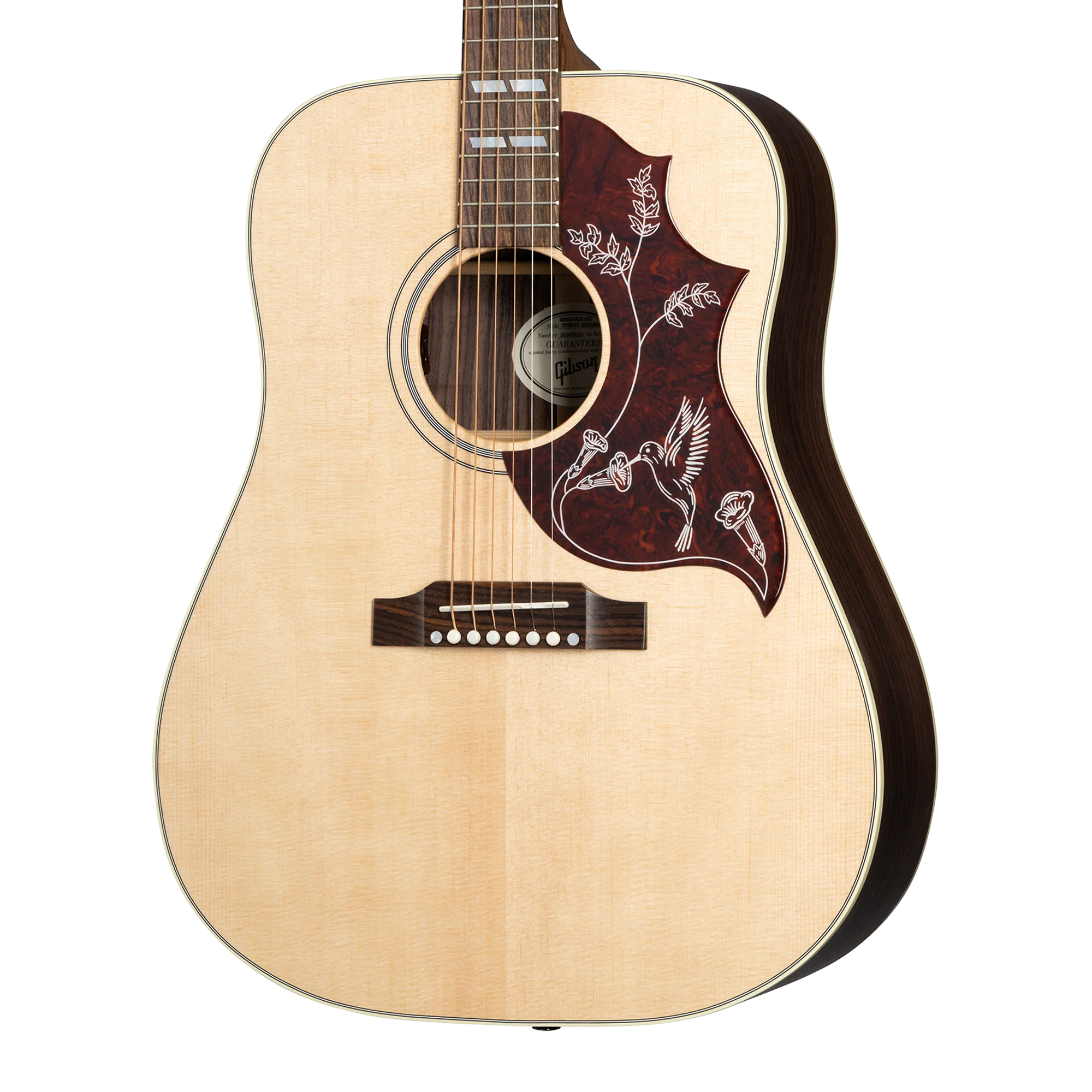 Gibson Hummingbird Studio Rosewood, Satin Natural