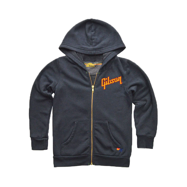 Aviator Nation x Gibson Flying V Kid's Zip Hoodie