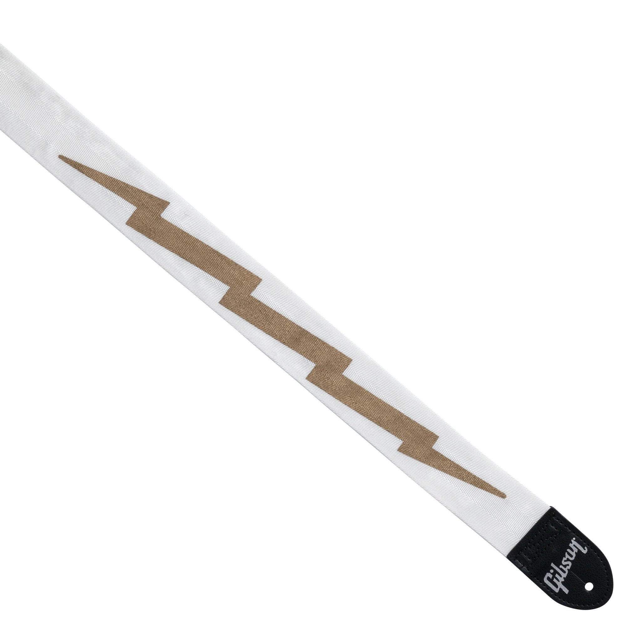 Gibson The Lightning Bolt Seatbelt, White