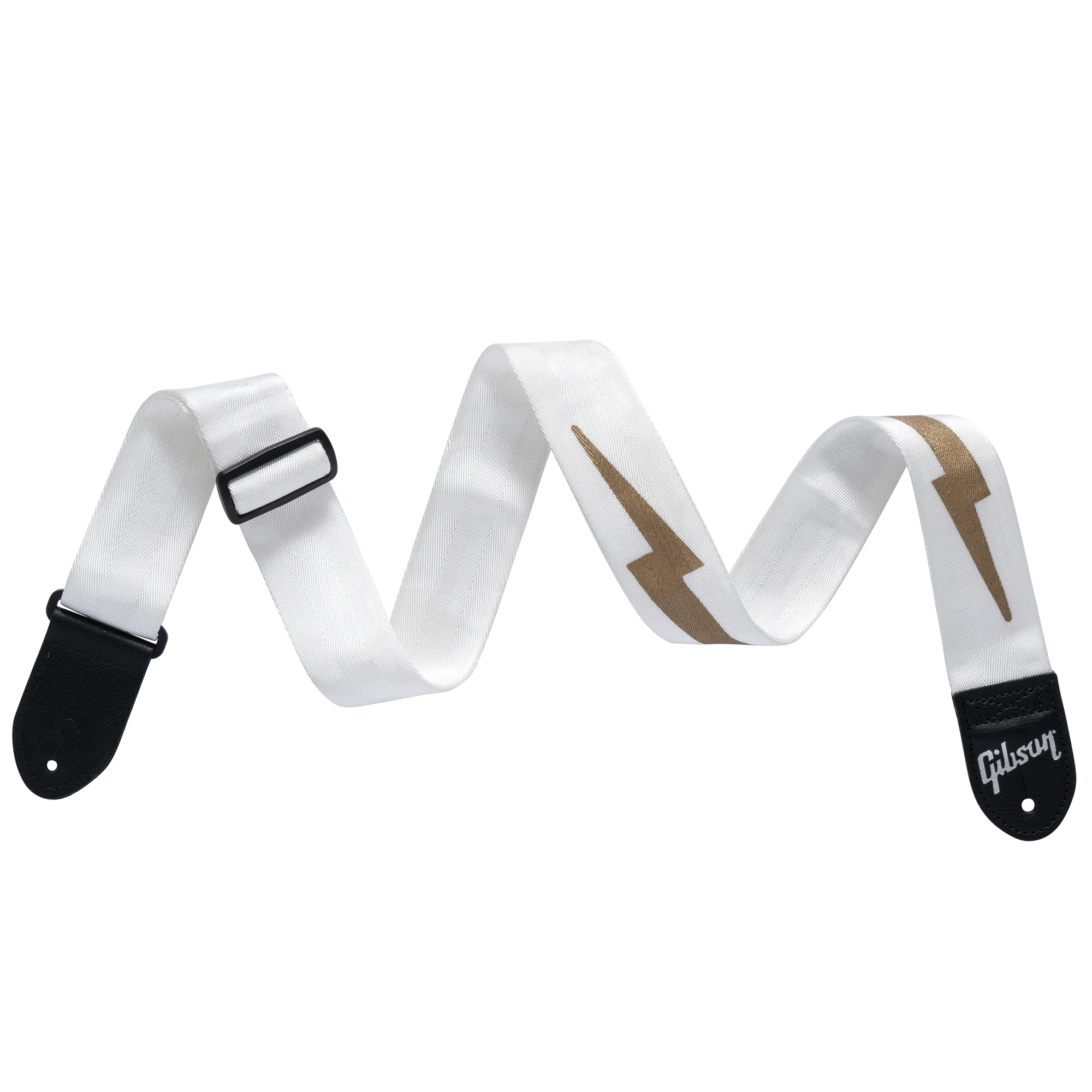 Gibson The Lightning Bolt Seatbelt, White