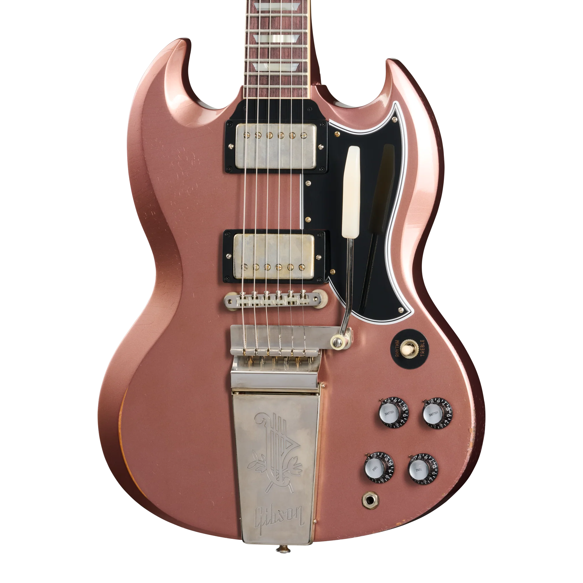 Gibson Custom 1964 SG Standard Reissue, Light Aged, Heather Poly