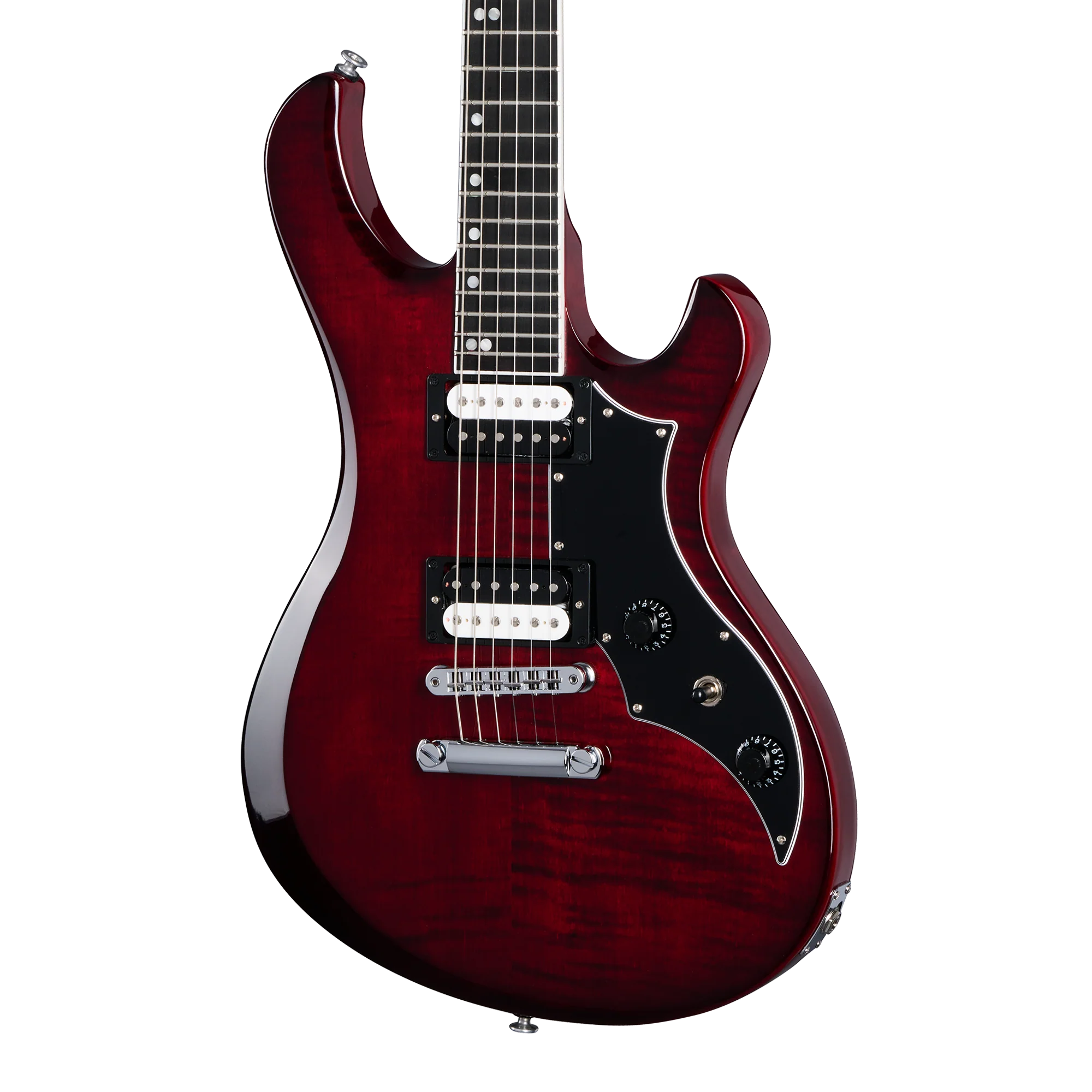 Gibson Victory Figured Top, Wine Red Burst