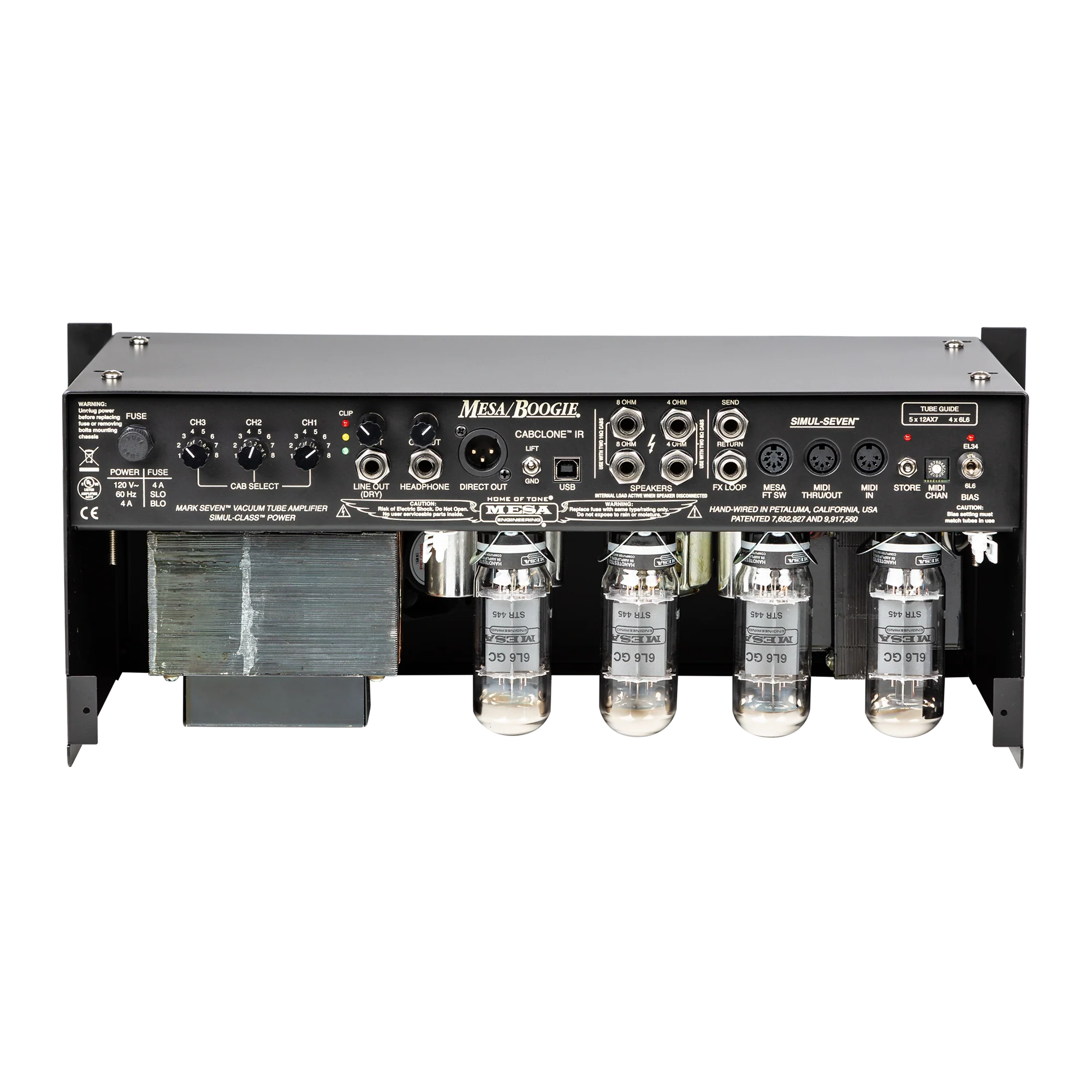 Mesa/Boogie Mark VII Rackmount Head, Black