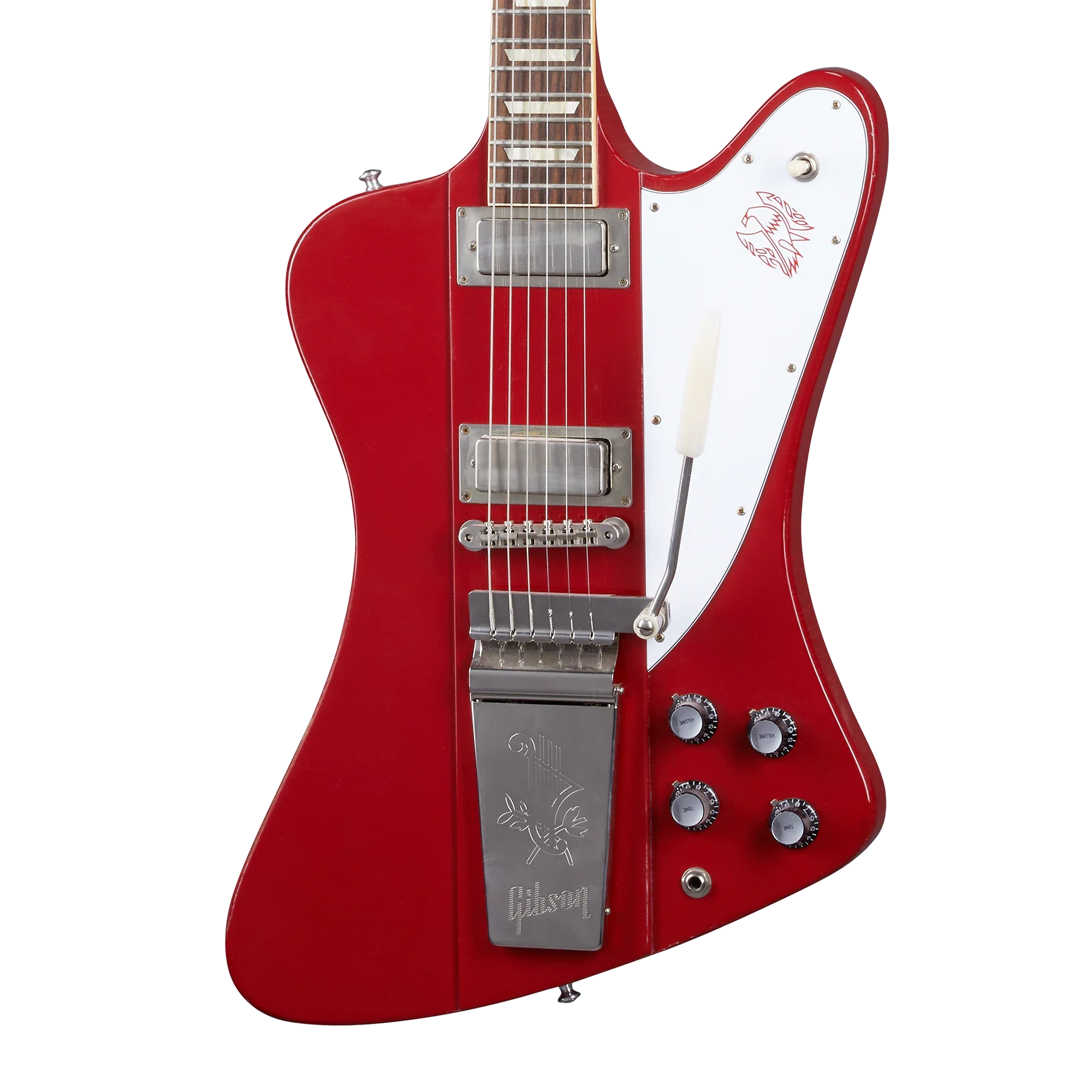 Gibson Custom 1963 Firebird V with Maestro Vibrola, Light Aged, Cardinal Red
