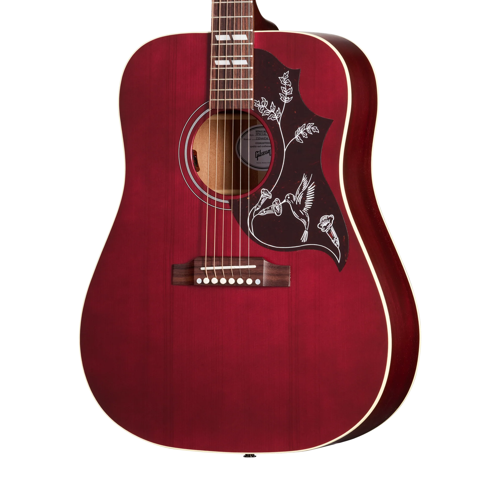 Gibson Hummingbird Special, Satin Wine Red