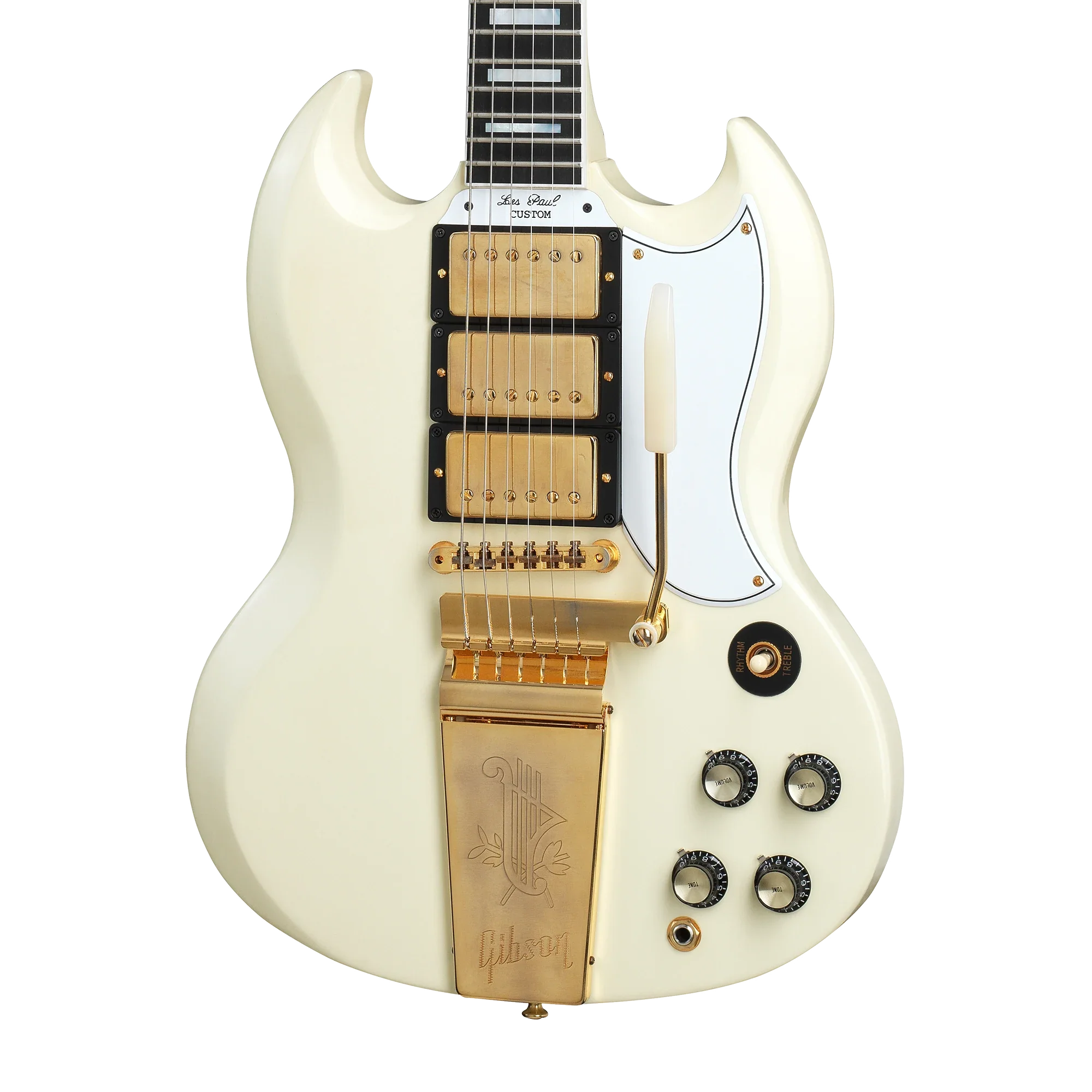 Gibson Custom 1963 Les Paul SG Custom Reissue, VOS, Classic White