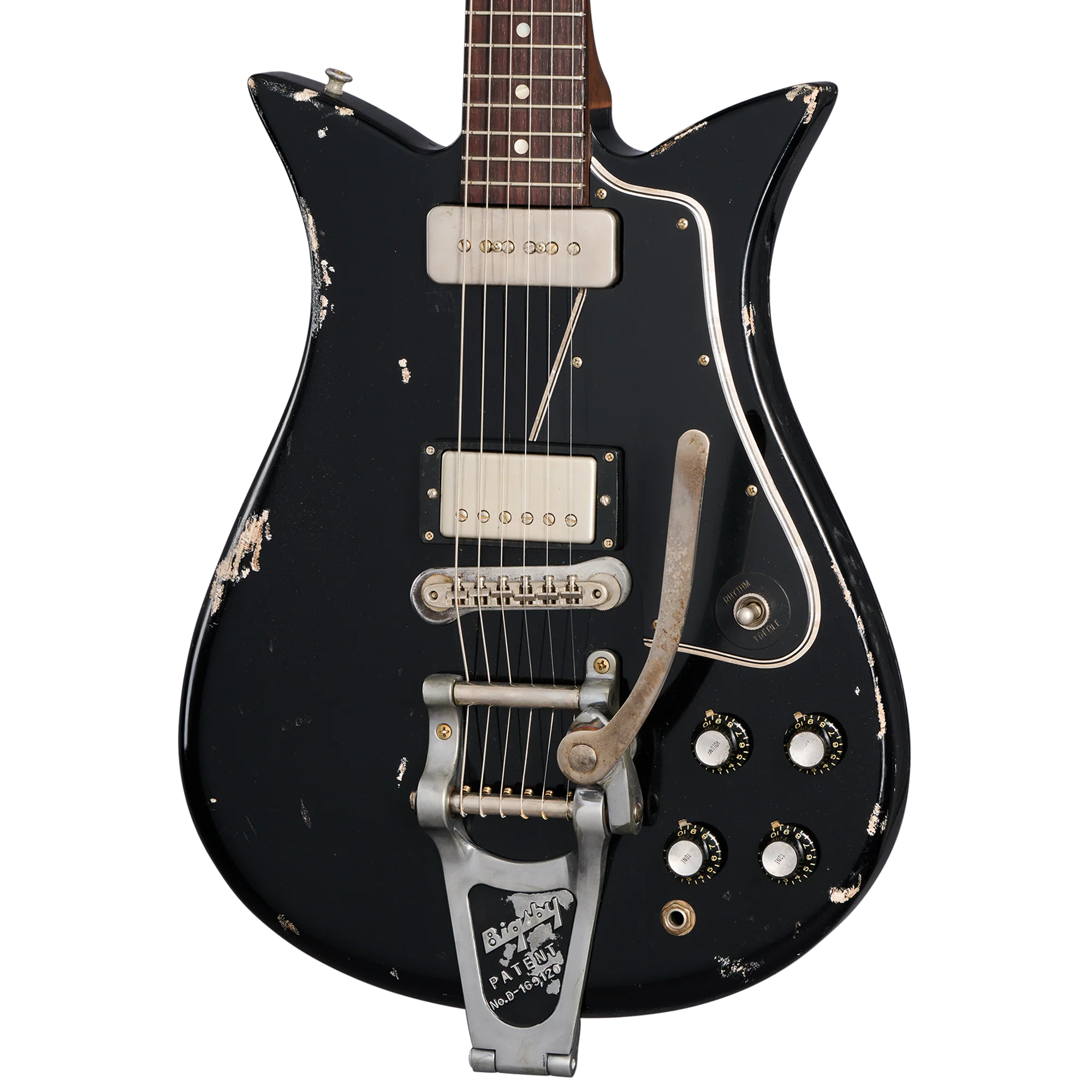 Gibson Custom Leo Scala Theodore Retroliner – Classic Black, Classic Black