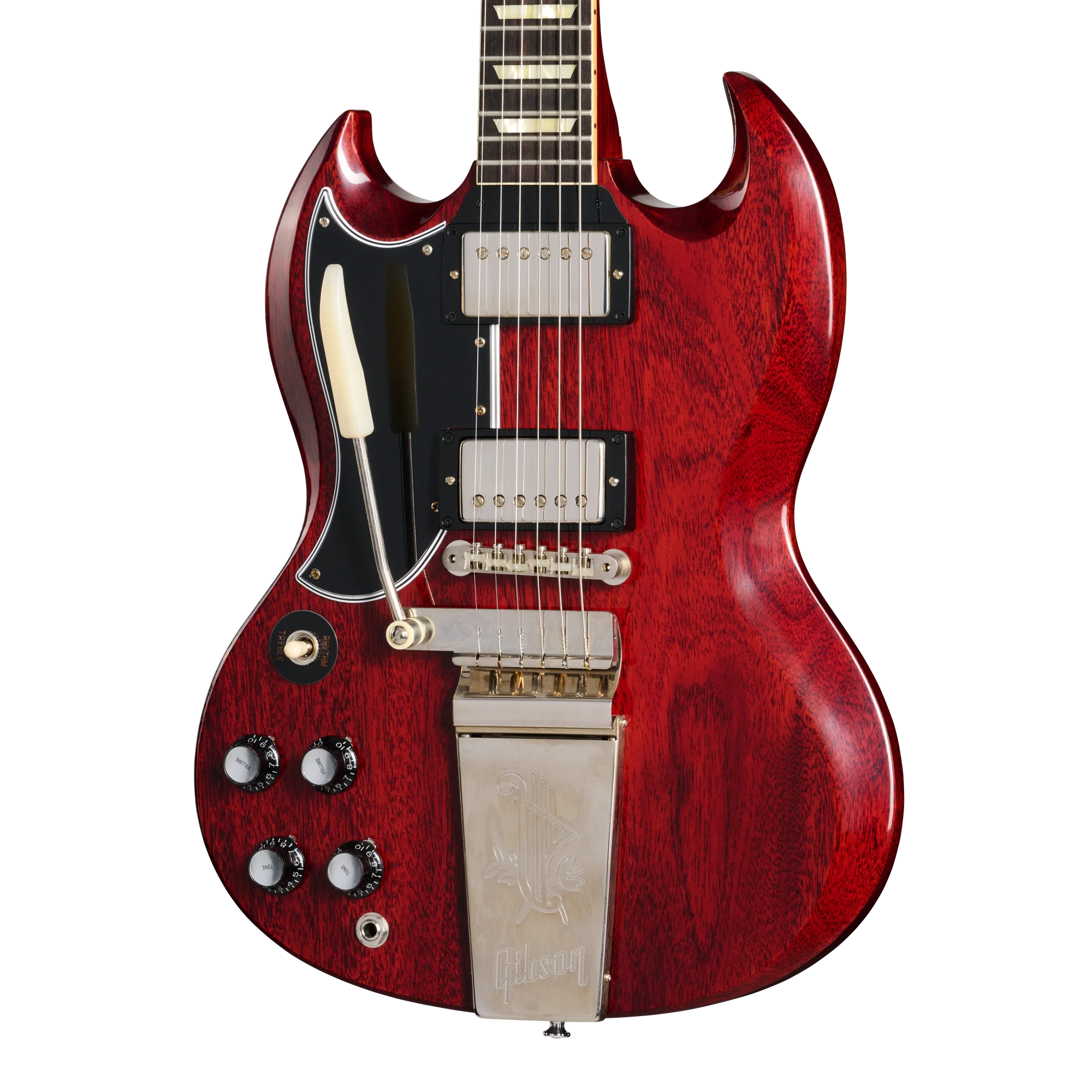 Gibson Custom 1964 SG Standard Reissue with Maestro, Left-Handed, Cherry Red
