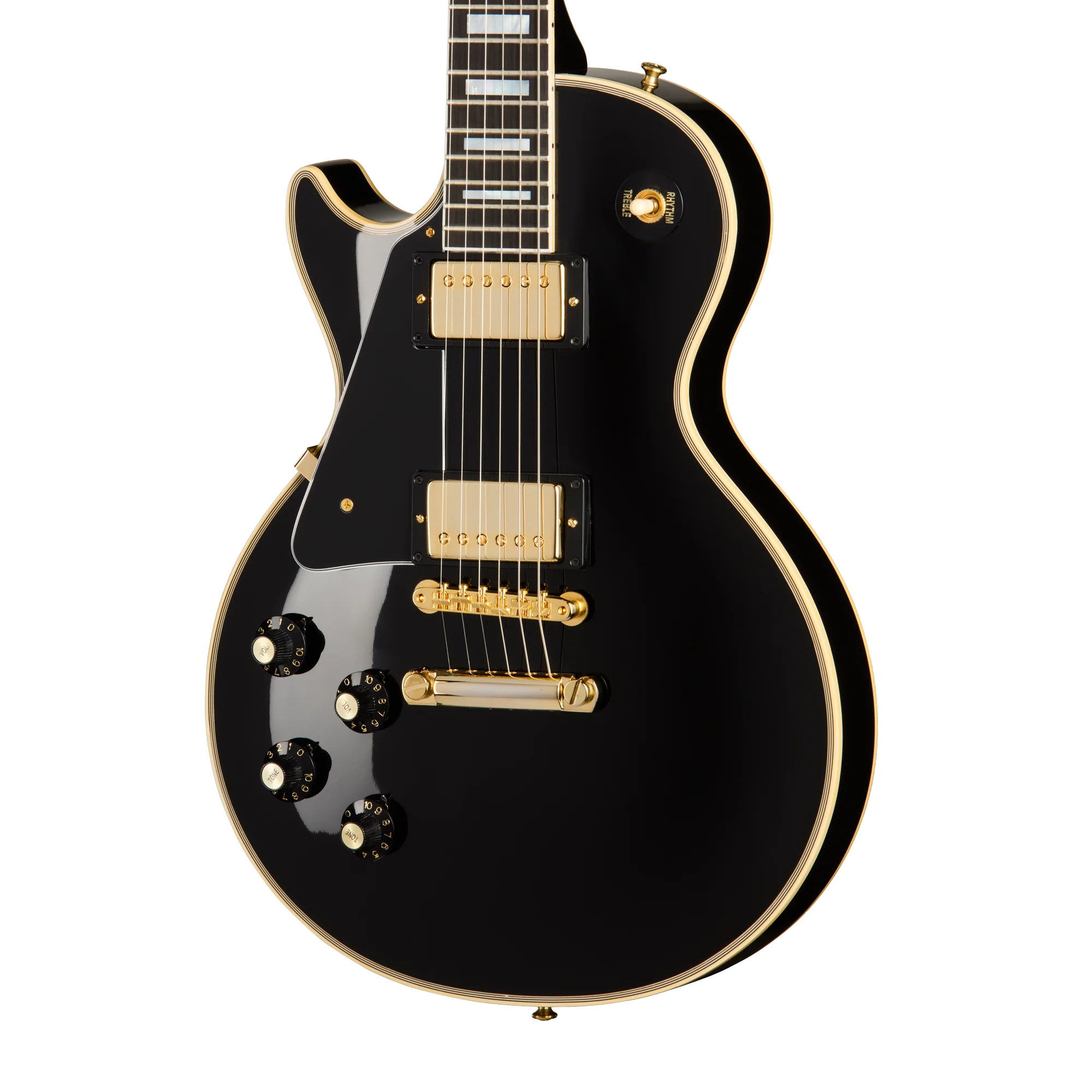 Gibson Custom 1968 Les Paul Custom Reissue, Left-Handed, Gloss, Ebony