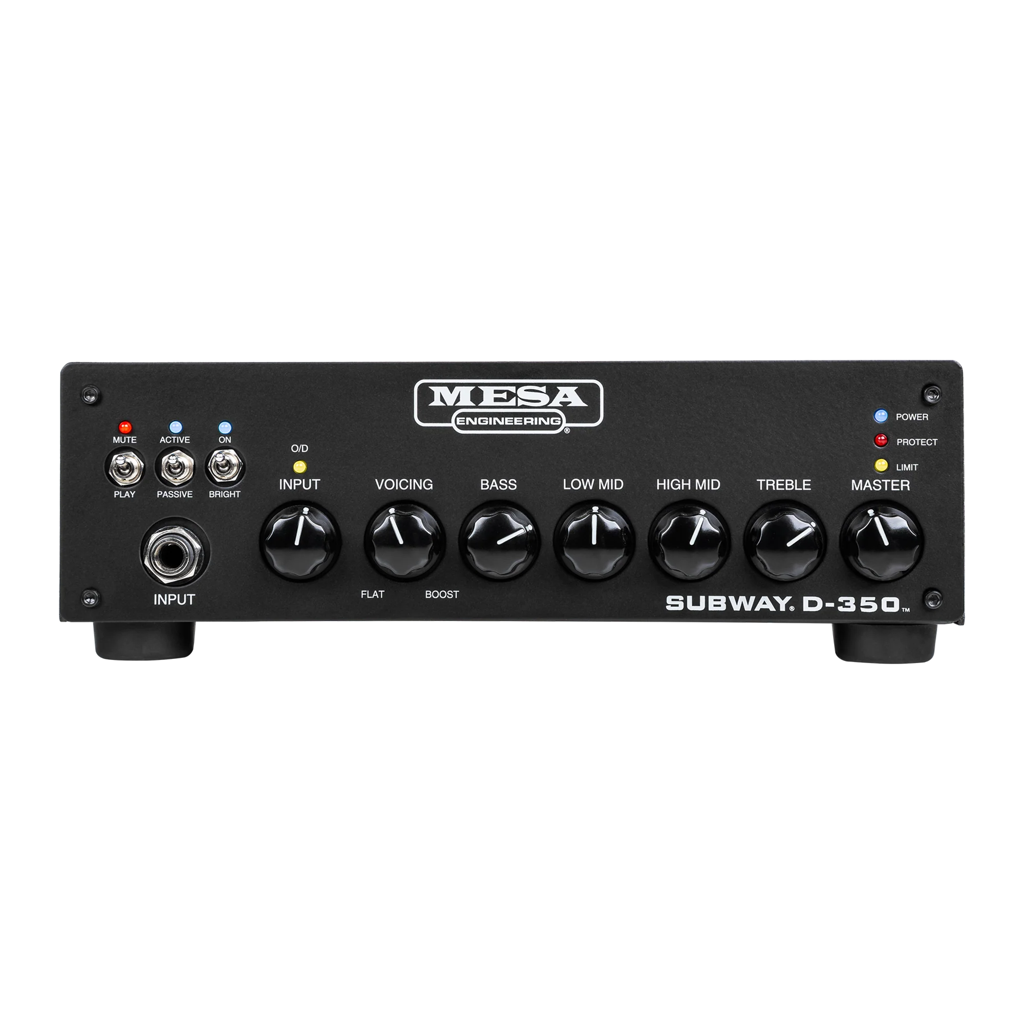 Mesa/Boogie Subway D-350 Compact Bass Amp (Metal Head), Black