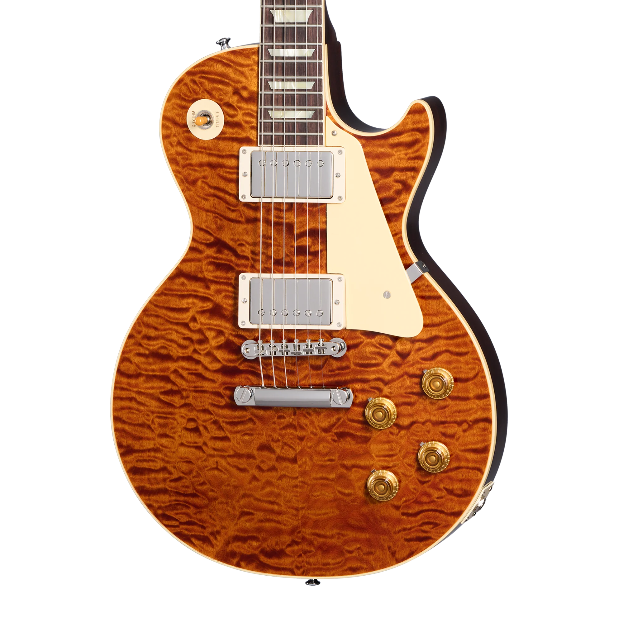 Gibson Custom 1959 Les Paul Standard 2-Piece 5A Quilt Maple Top, Double Whiskey Fade