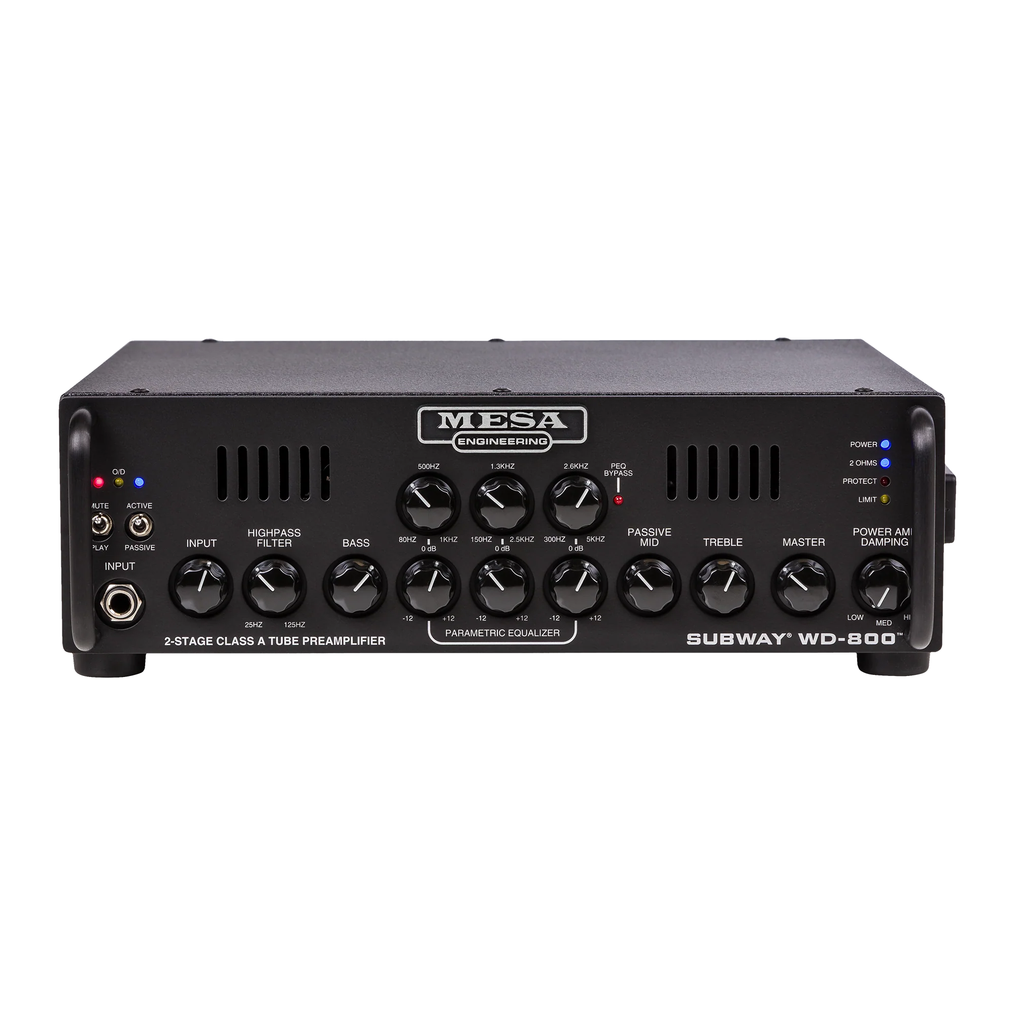 Mesa/Boogie Subway WD-800 Bass Amp (Metal Head), Black