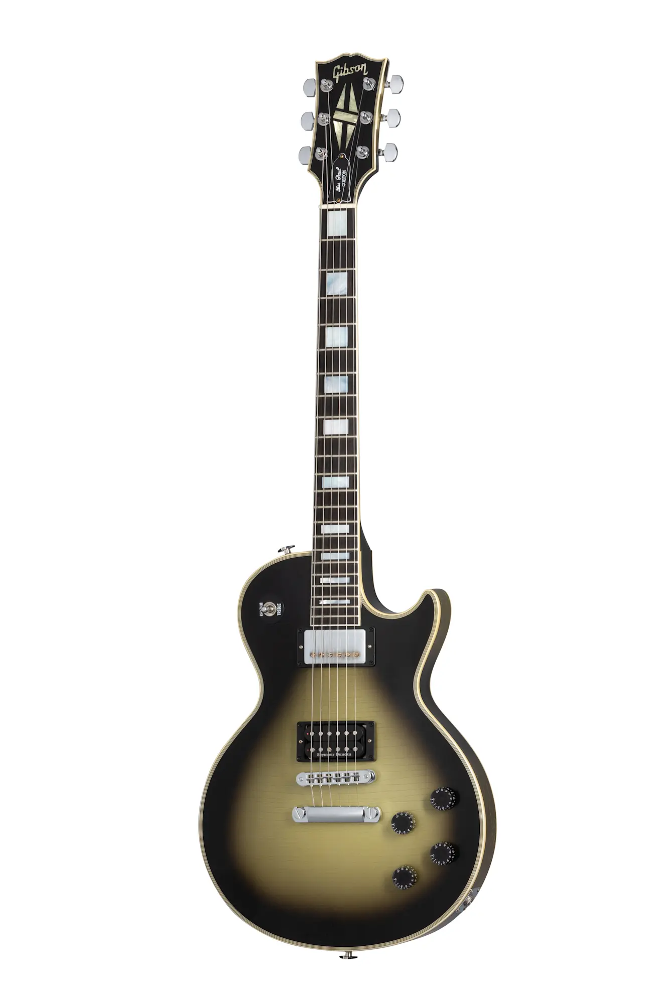 Gibson Custom Adam Jones 1979 V2 Les Paul Custom (Aged & Signed), Antique Silverburst