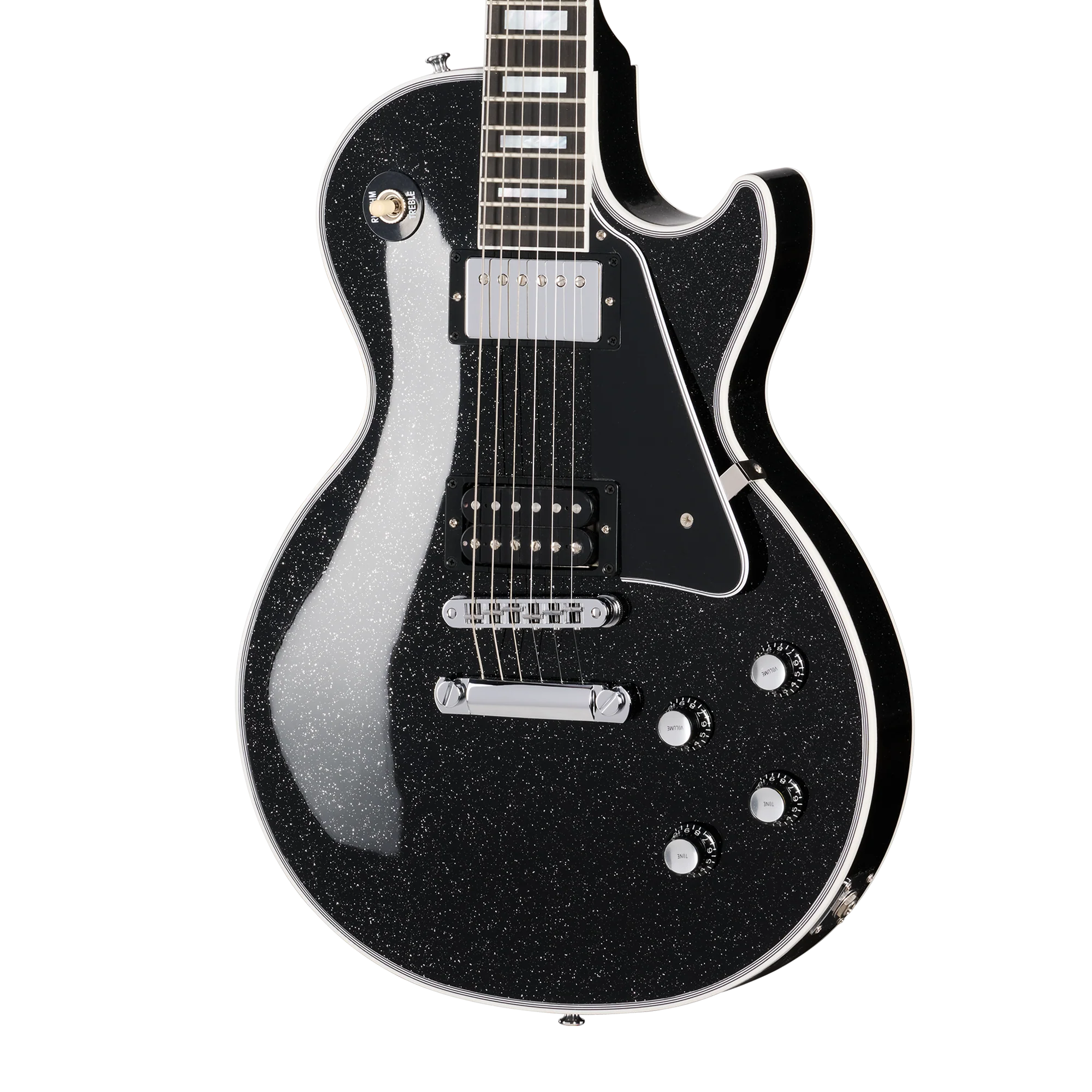 Gibson Custom Les Paul Custom, Andromeda Black, Chrome Hardware