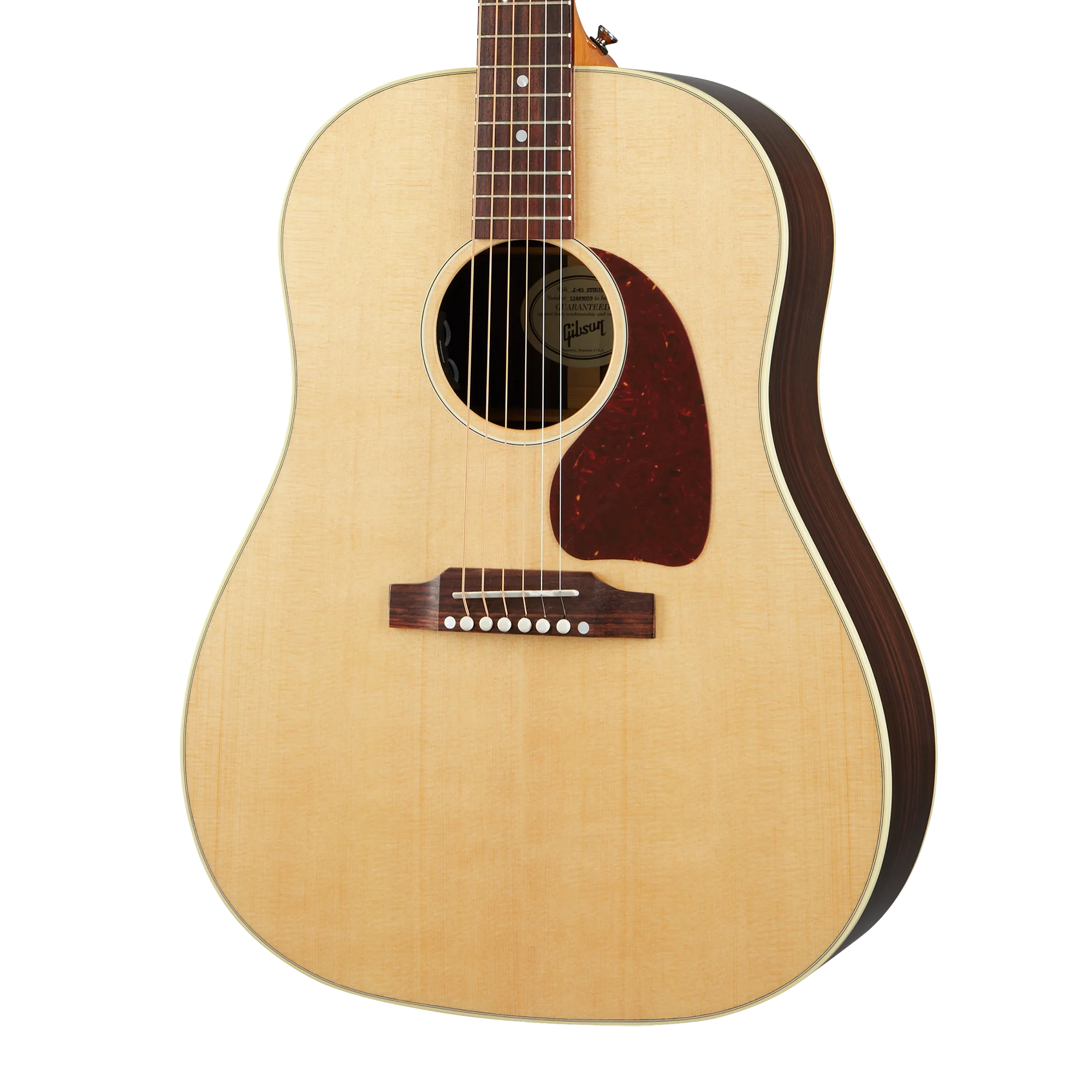 Gibson J-45 Studio Rosewood, Left-Handed, Antique Natural
