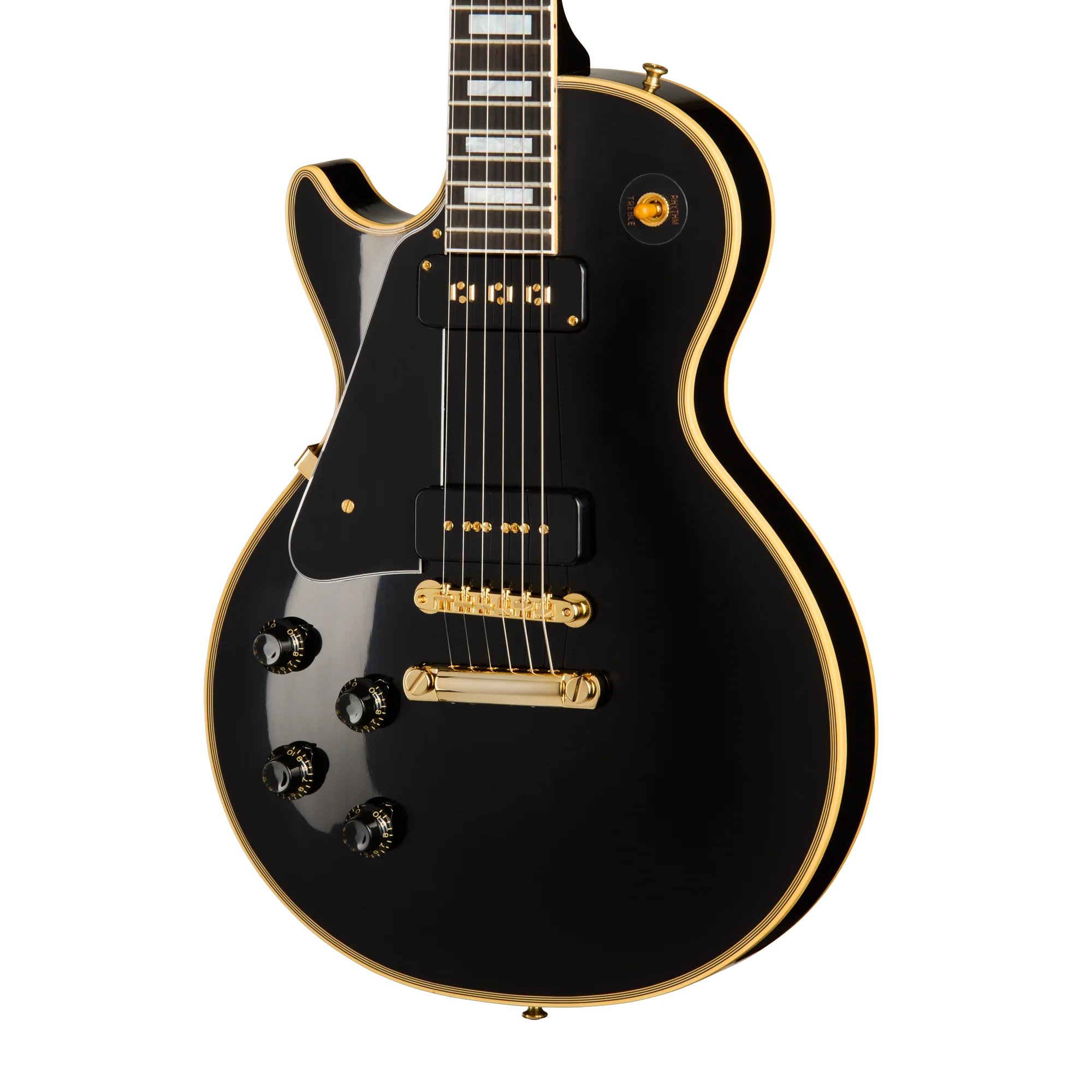Gibson Custom 1954 Les Paul Custom Reissue, Left-Handed, VOS, Ebony
