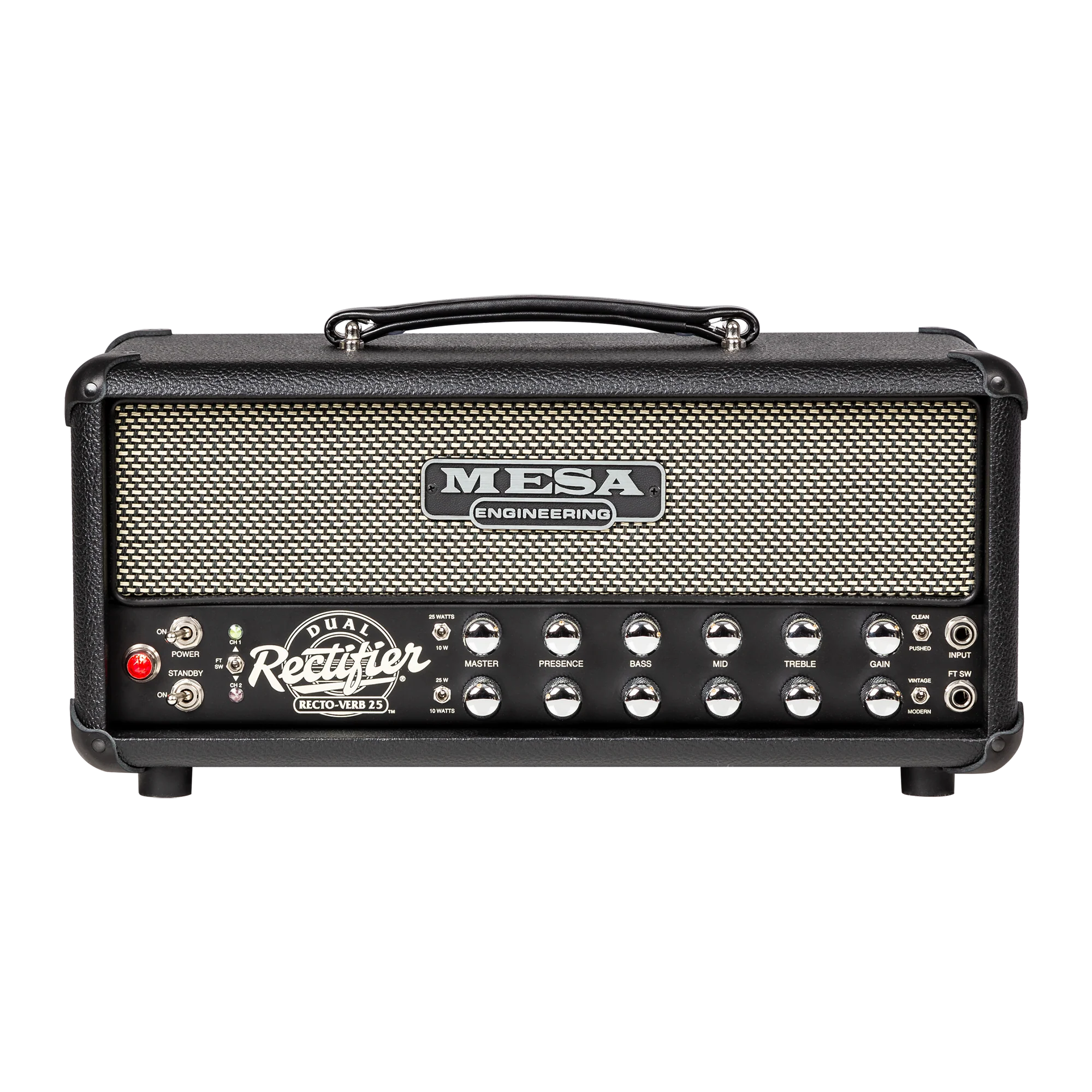 Mesa/Boogie Recto-Verb 25 Head, Black Bronco