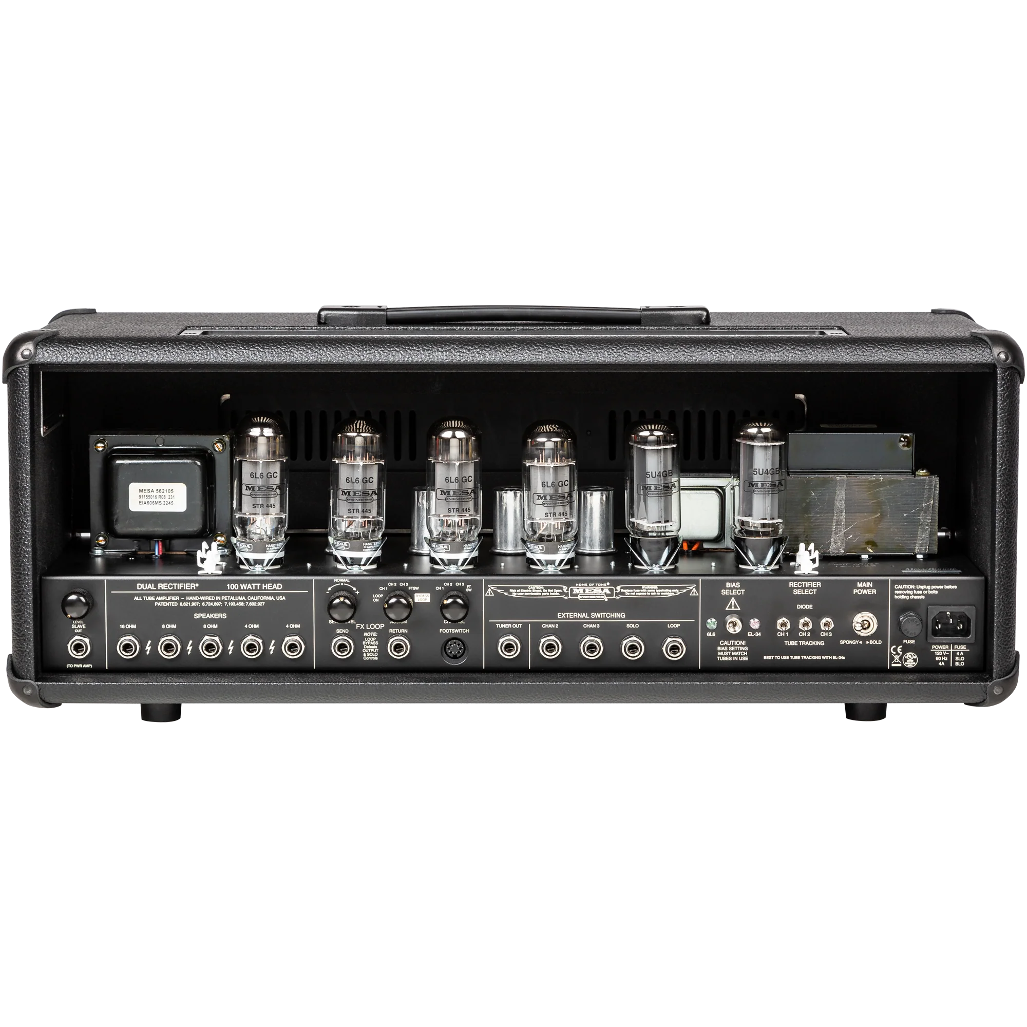 Mesa/Boogie Dual Rectifier Head, Black Bronco, UK