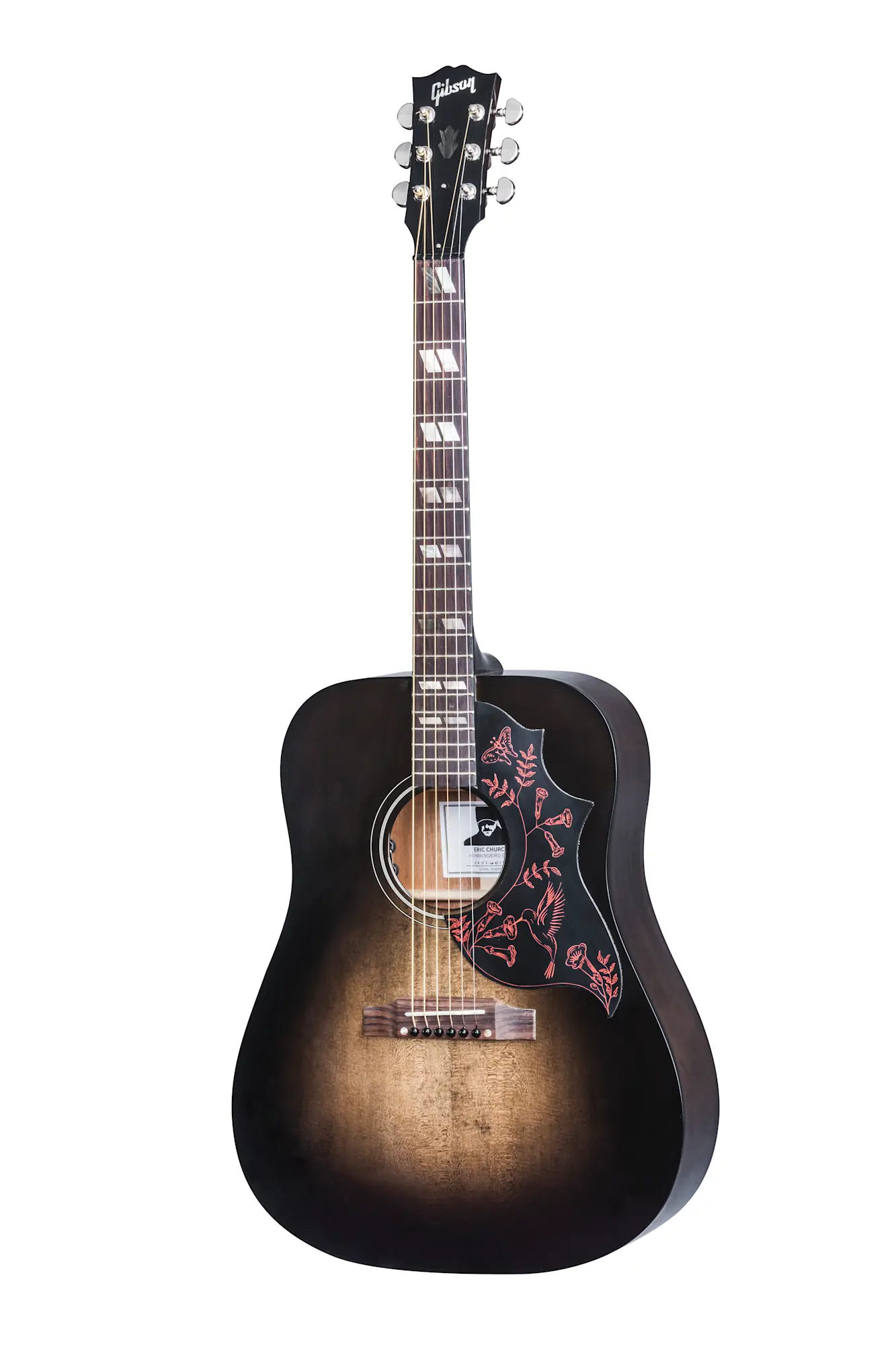 Gibson Eric Church Hummingbird Dark, Cobra Burst
