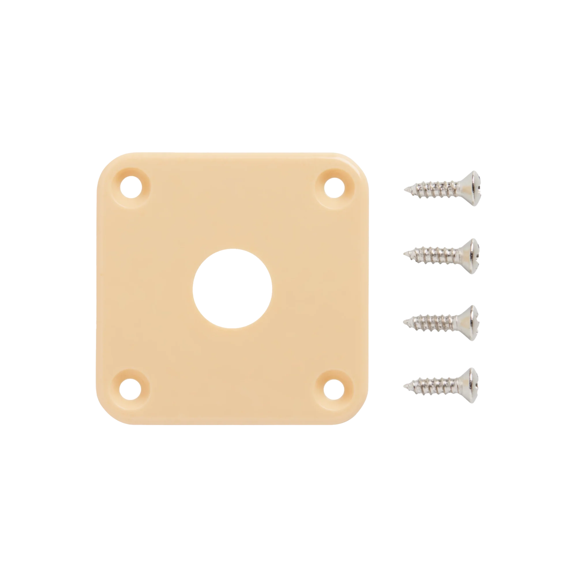 Gibson Plastic Jack Plate, Cream