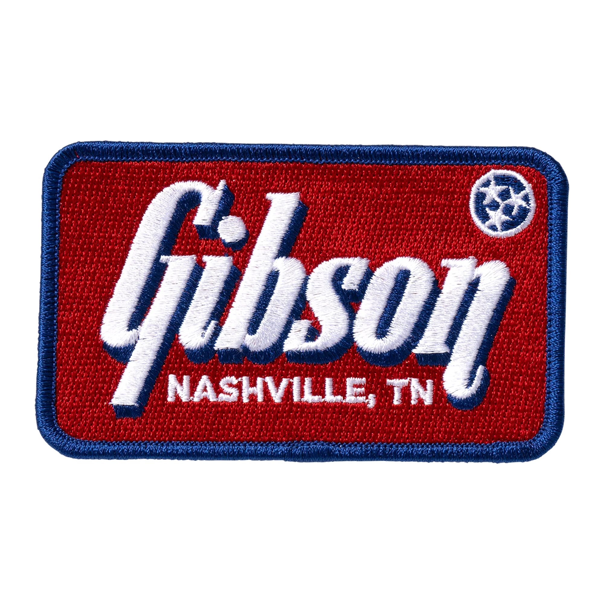 Gibson Nashville TN Iron-On Patch, Exclusive
