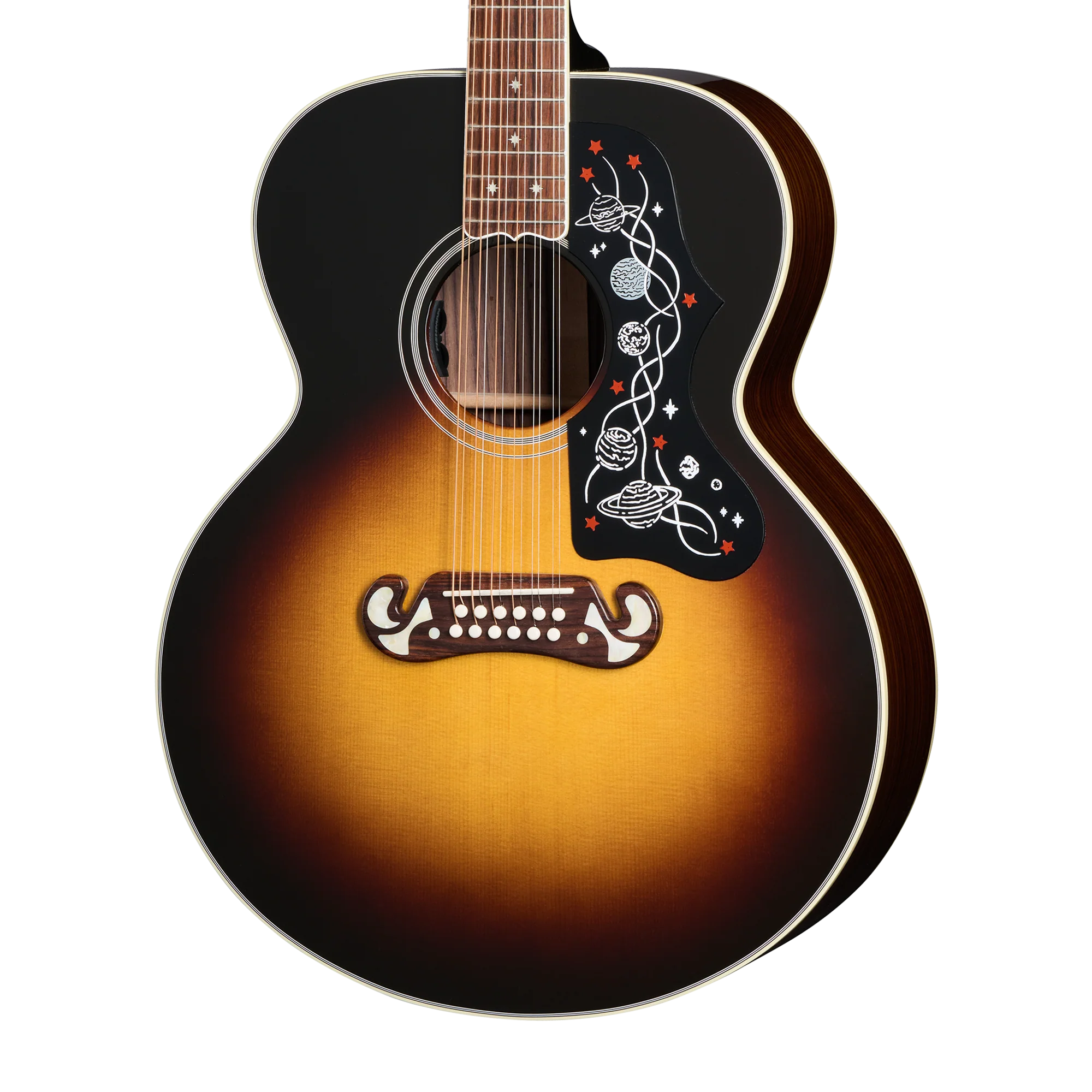 Gibson Custom Brian May SJ-200 12-String, Vintage Sunburst