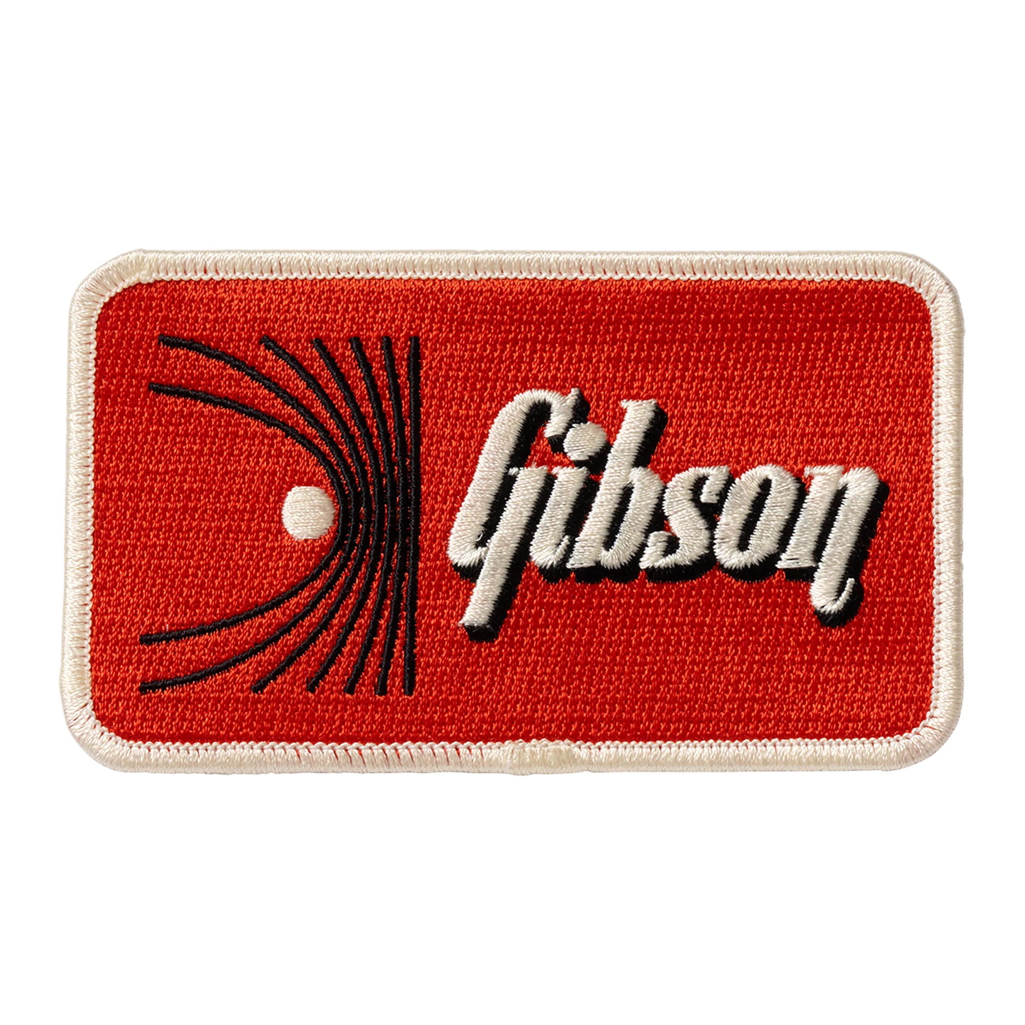 Gibson Soundwave Logo Iron-On Patch, Exclusive