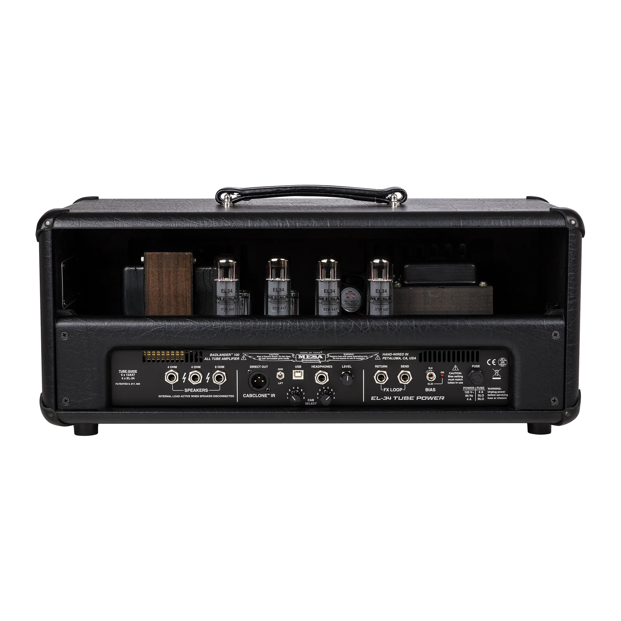 Mesa/Boogie Badlander 100 Head, Black Taurus