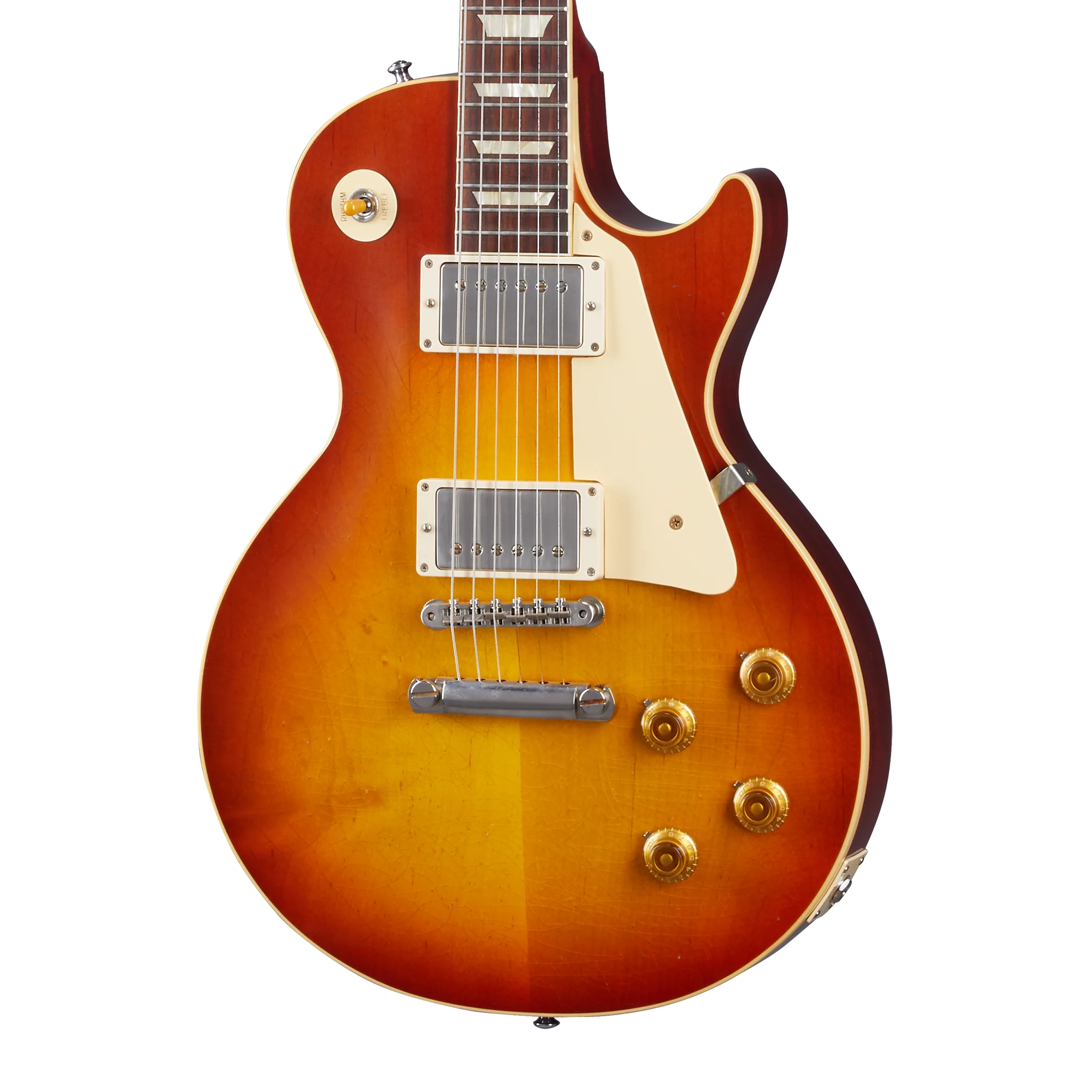 Gibson Custom 1958 Les Paul Standard Reissue, Ultra Light Aged, Washed Cherry Sunburst