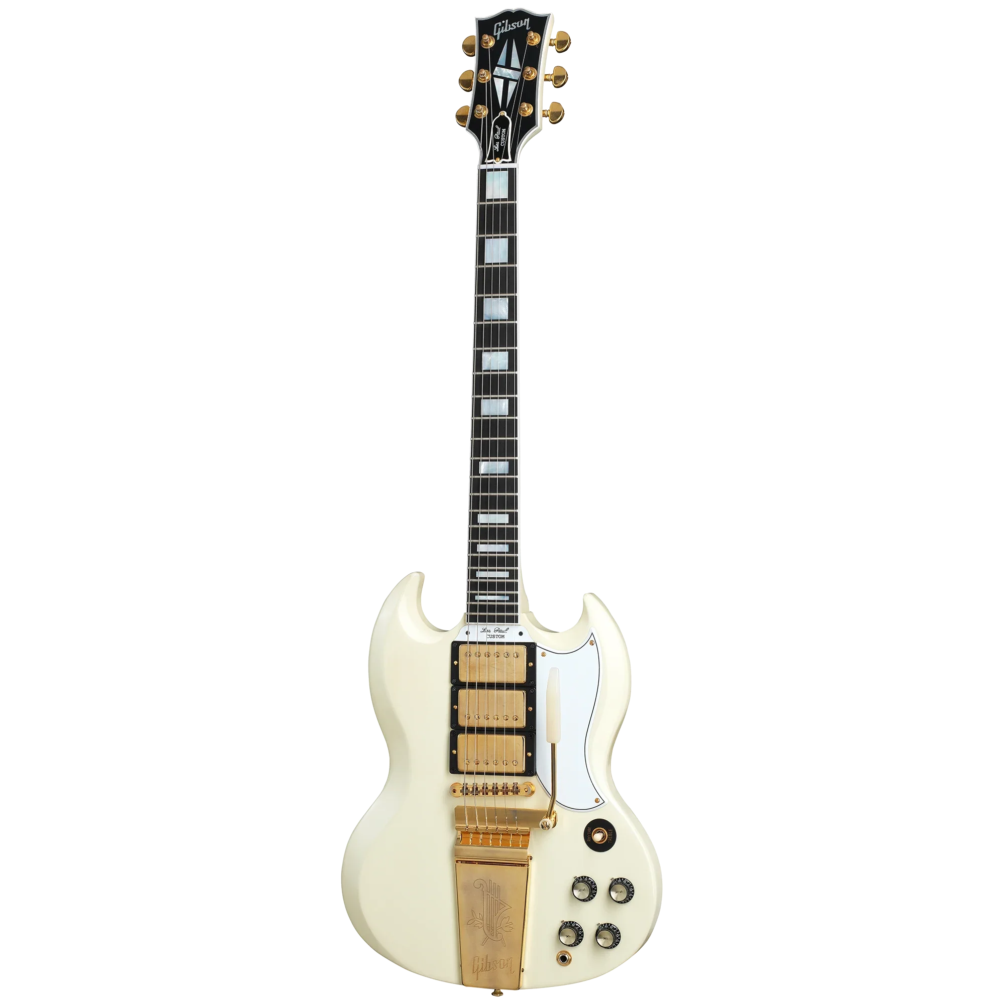 Gibson Custom 1963 Les Paul SG Custom Reissue, VOS, Classic White