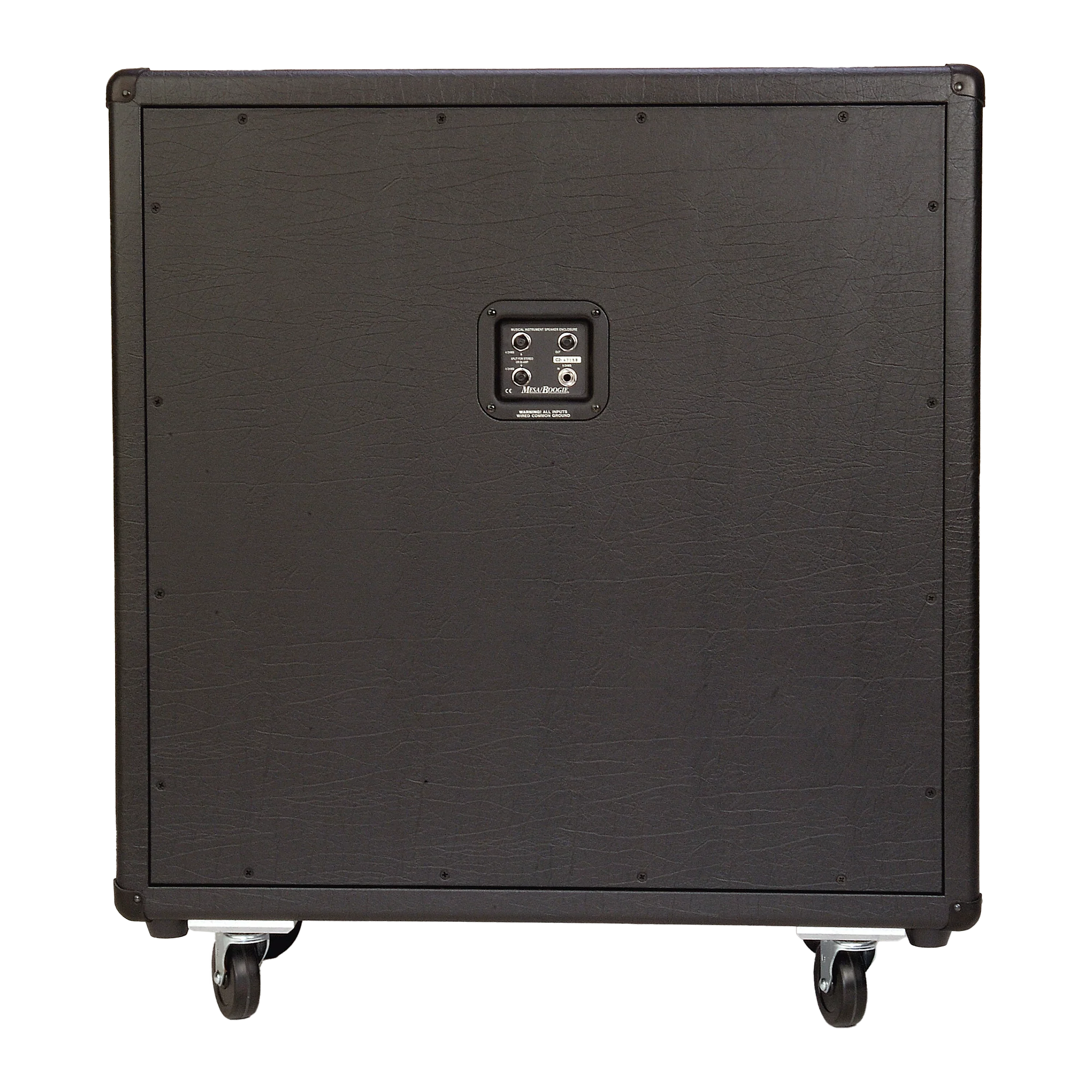 Mesa/Boogie 4x12 Rectifier Traditional Straight Cabinet, Black Taurus