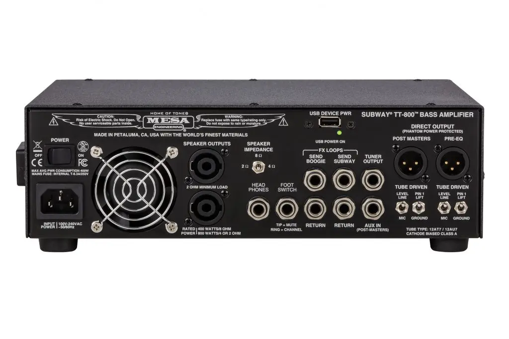 Mesa/Boogie Subway TT-800 Bass Amp (Metal Head), EU