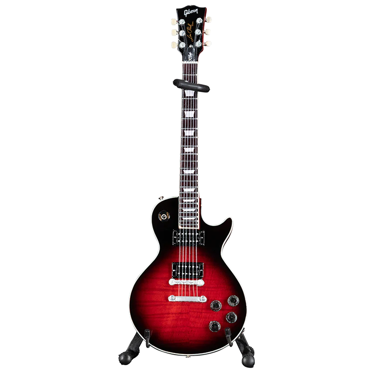 Gibson AXE HEAVEN® Les Paul Standard Slash Vermillion Burst 1:4 Scale Mini Guitar Model