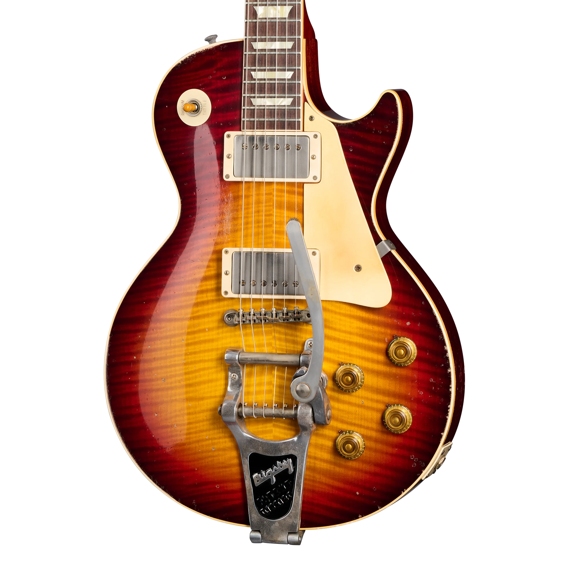 Gibson Custom 1959 Les Paul Standard Reissue Limited Edition Murphy Lab Aged With Brazilian Rosewood, Tom's Tri-Burst